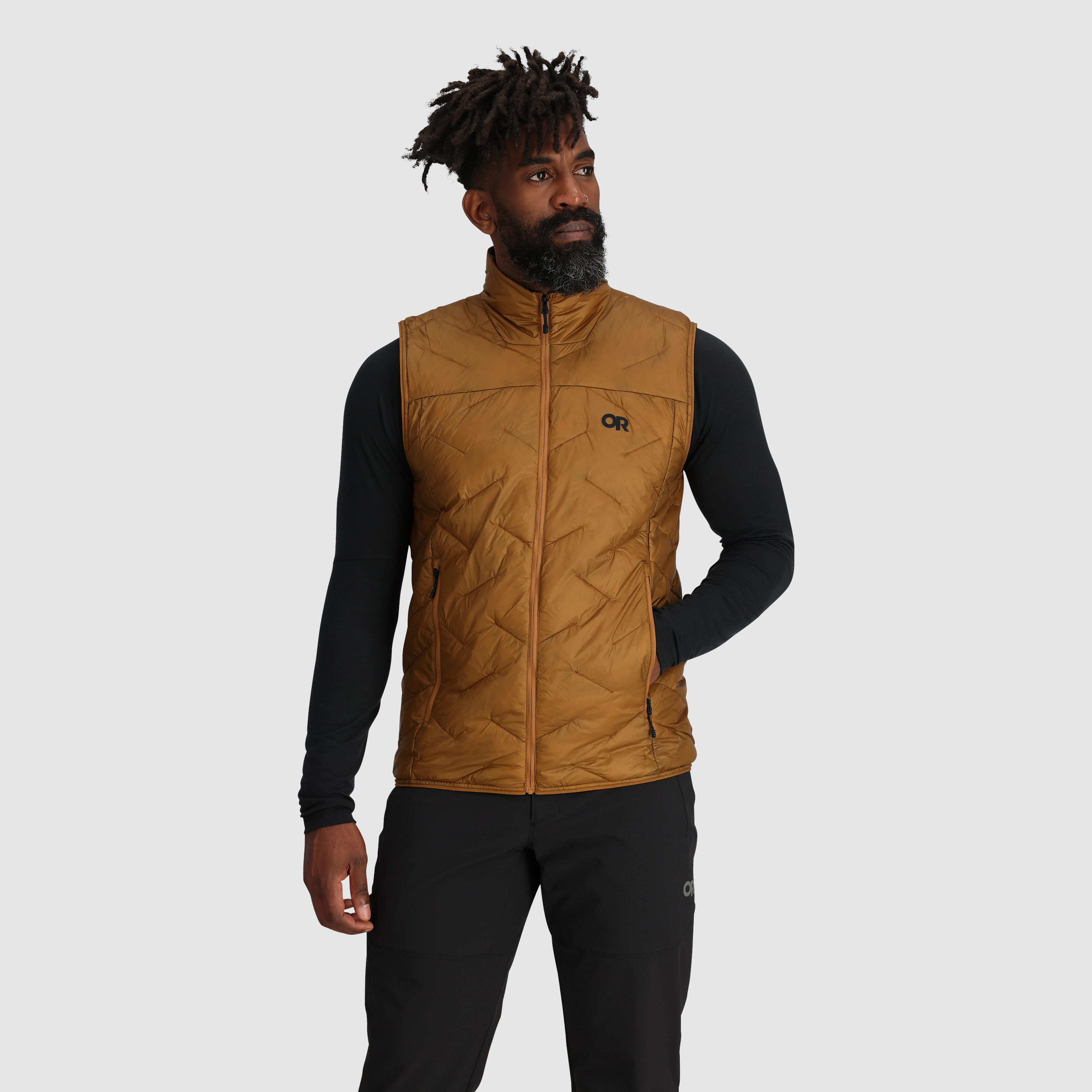 Men's Lightweight Packable SuperStrand Vest for Layering