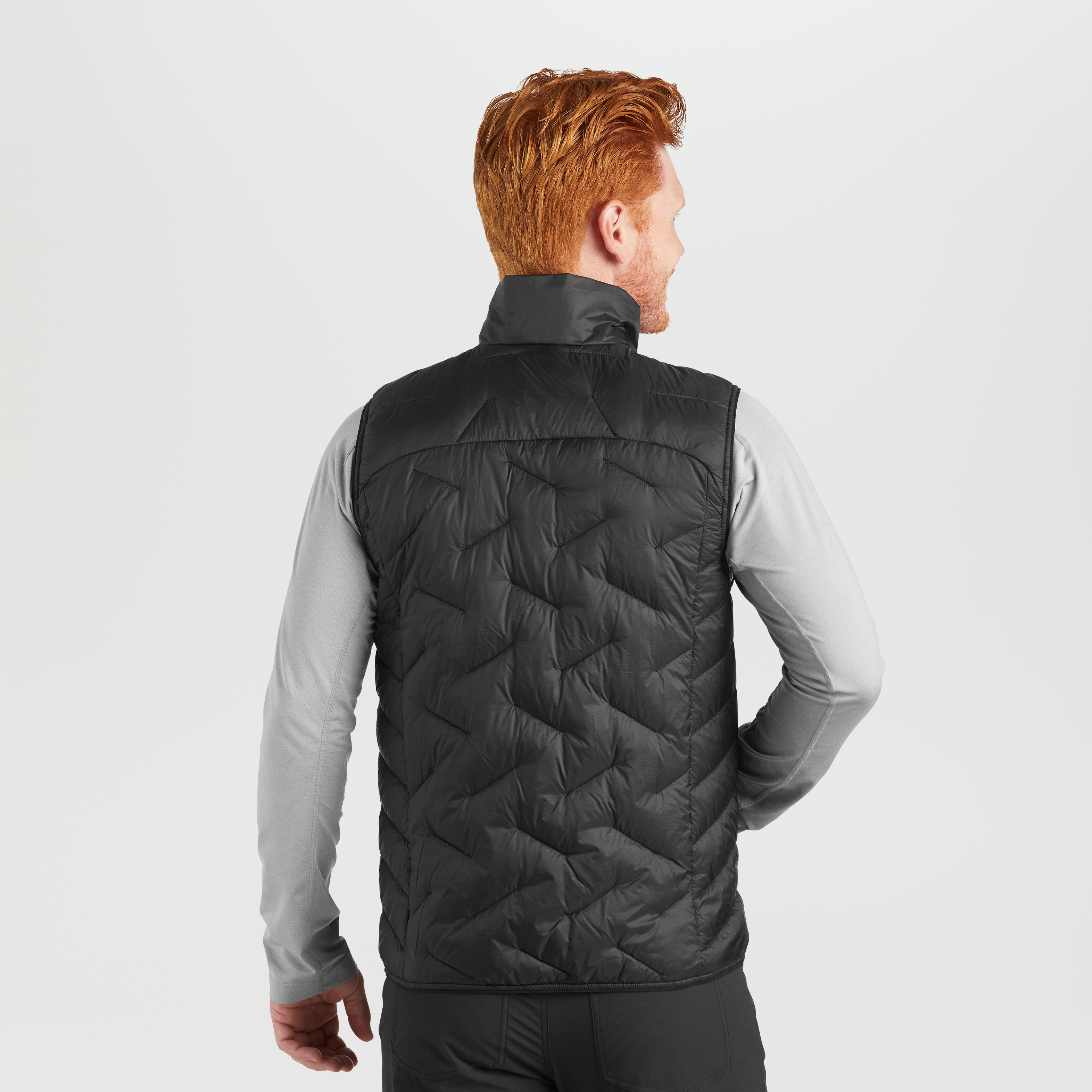 Men's Lightweight Packable SuperStrand Vest for Layering