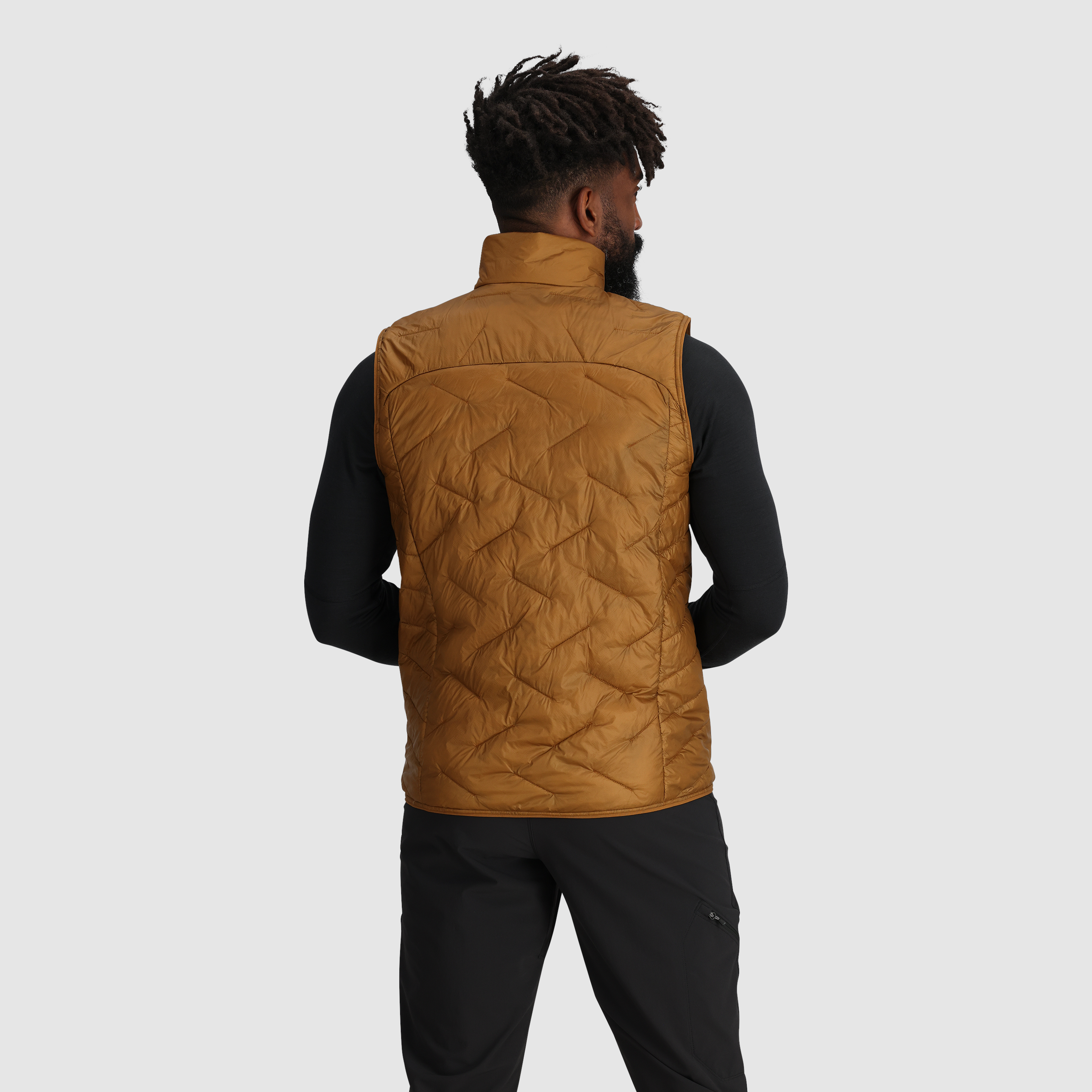 Men's Lightweight Packable SuperStrand Vest for Layering