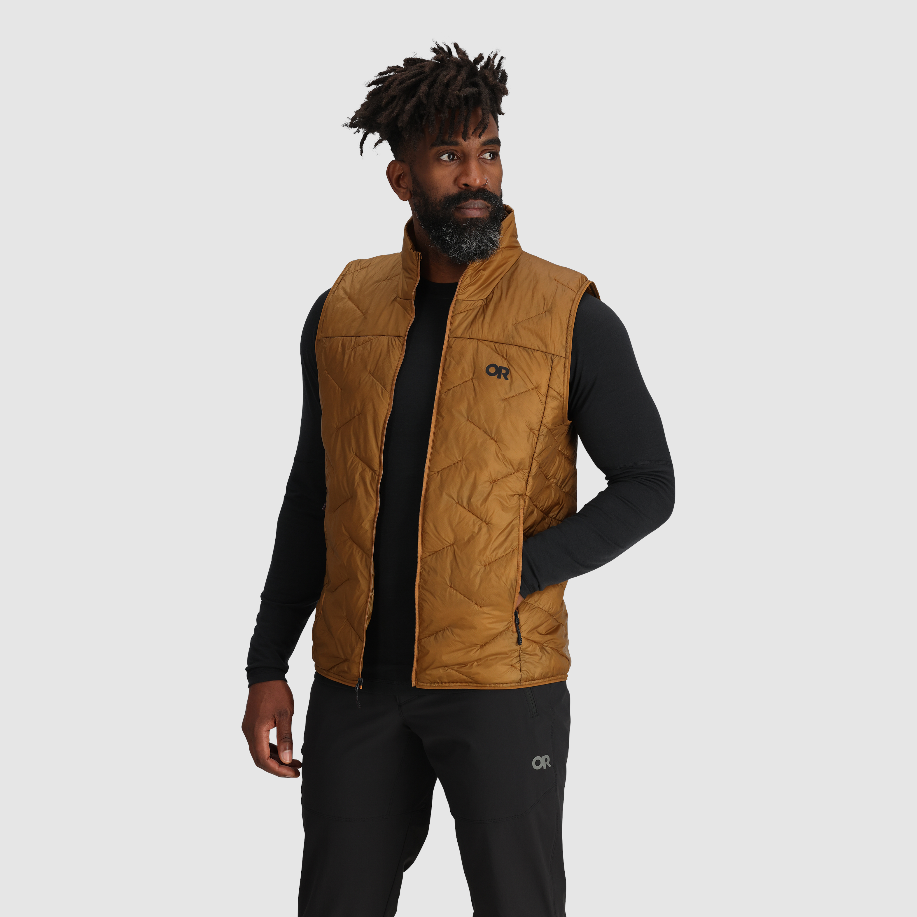 Men's Lightweight Packable SuperStrand Vest for Layering