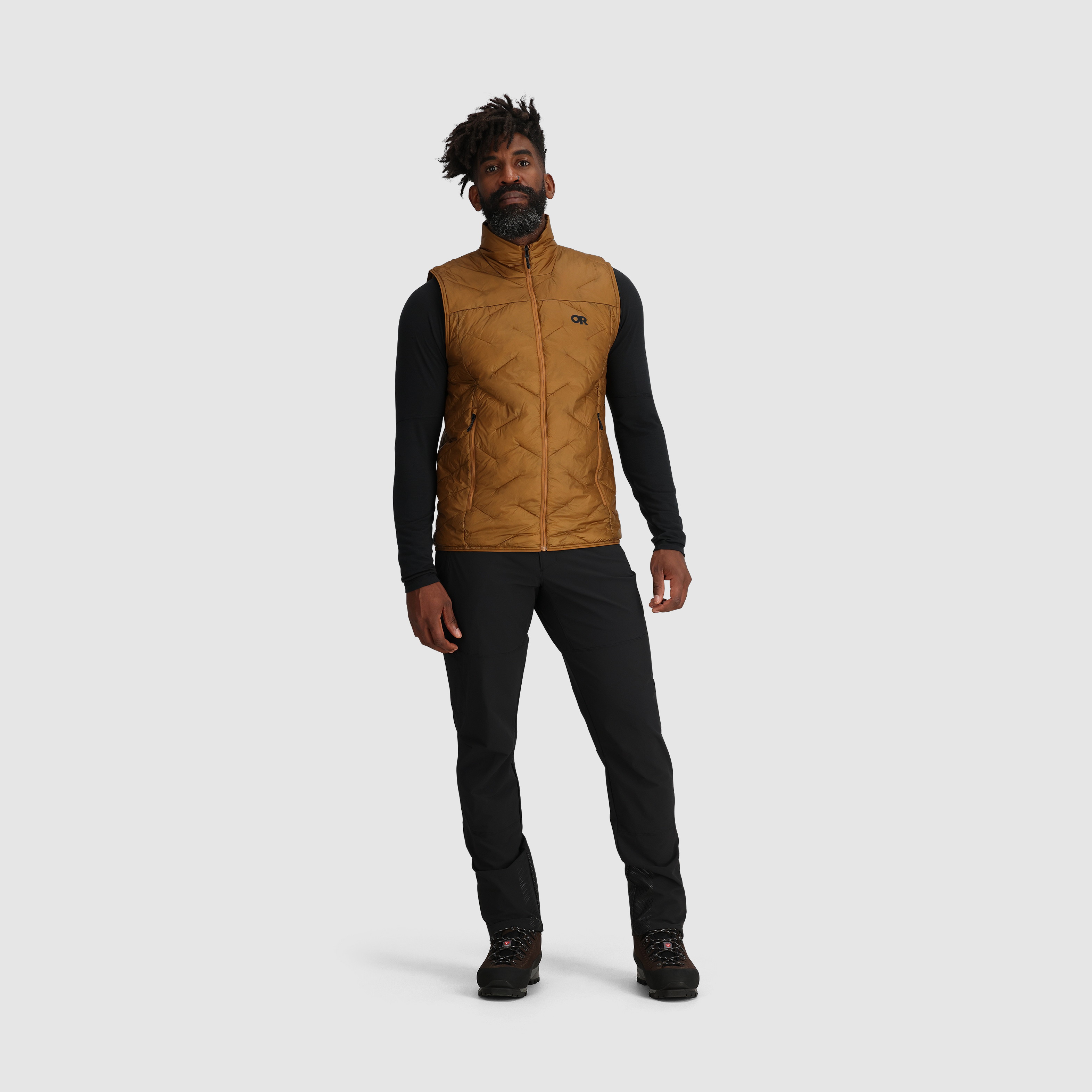 Men's Lightweight Packable SuperStrand Vest for Layering