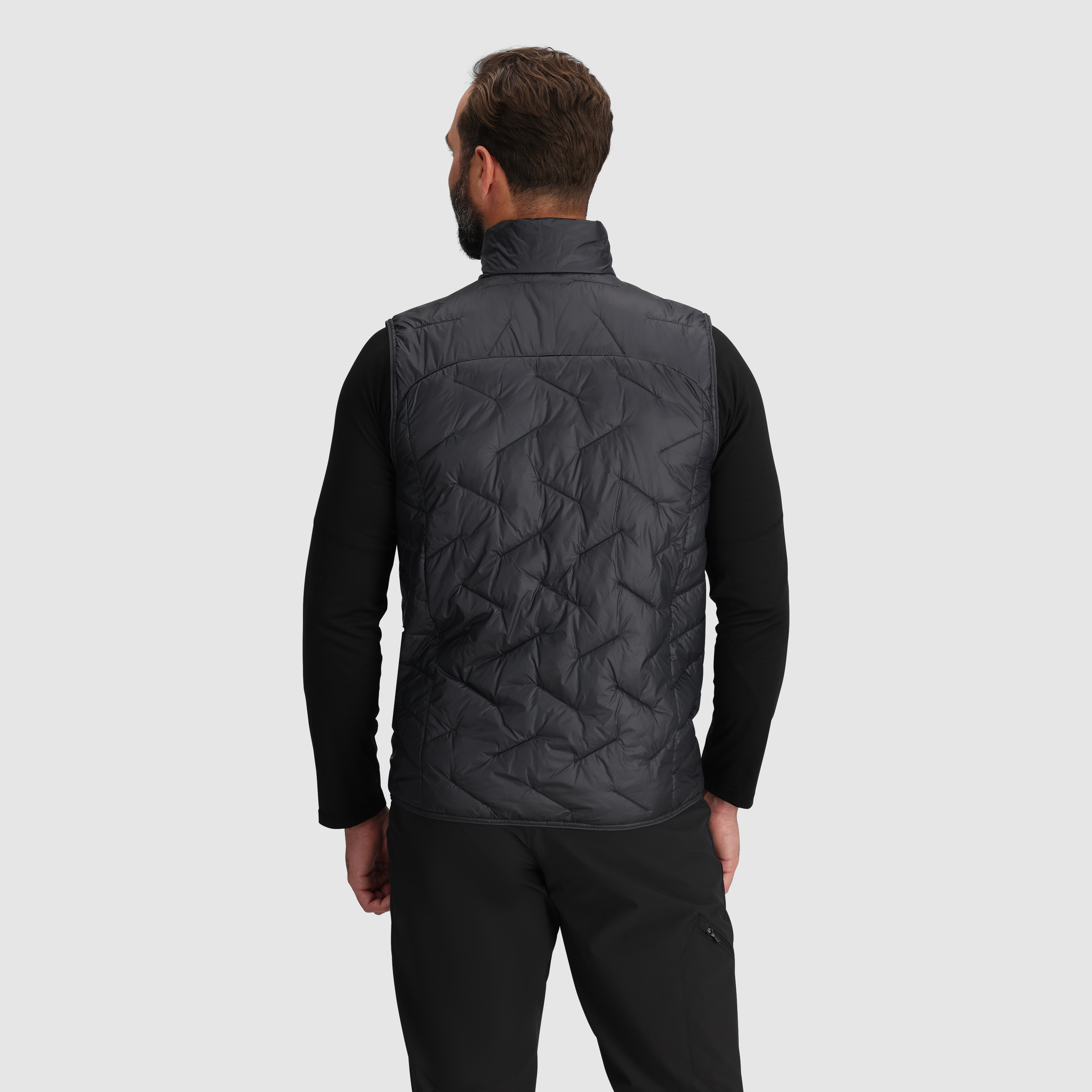 Men's Lightweight Packable SuperStrand Vest for Layering