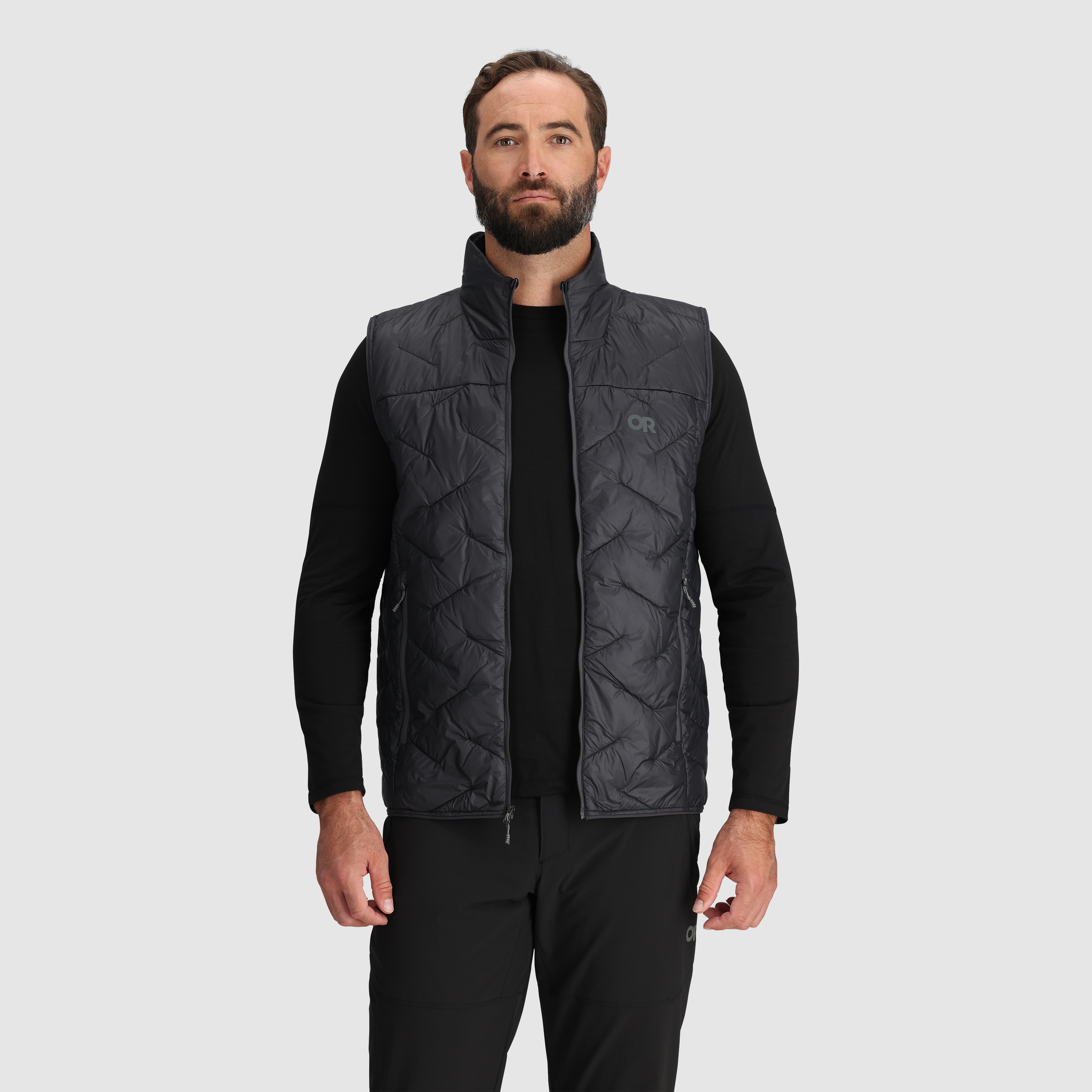 Men's Lightweight Packable SuperStrand Vest for Layering