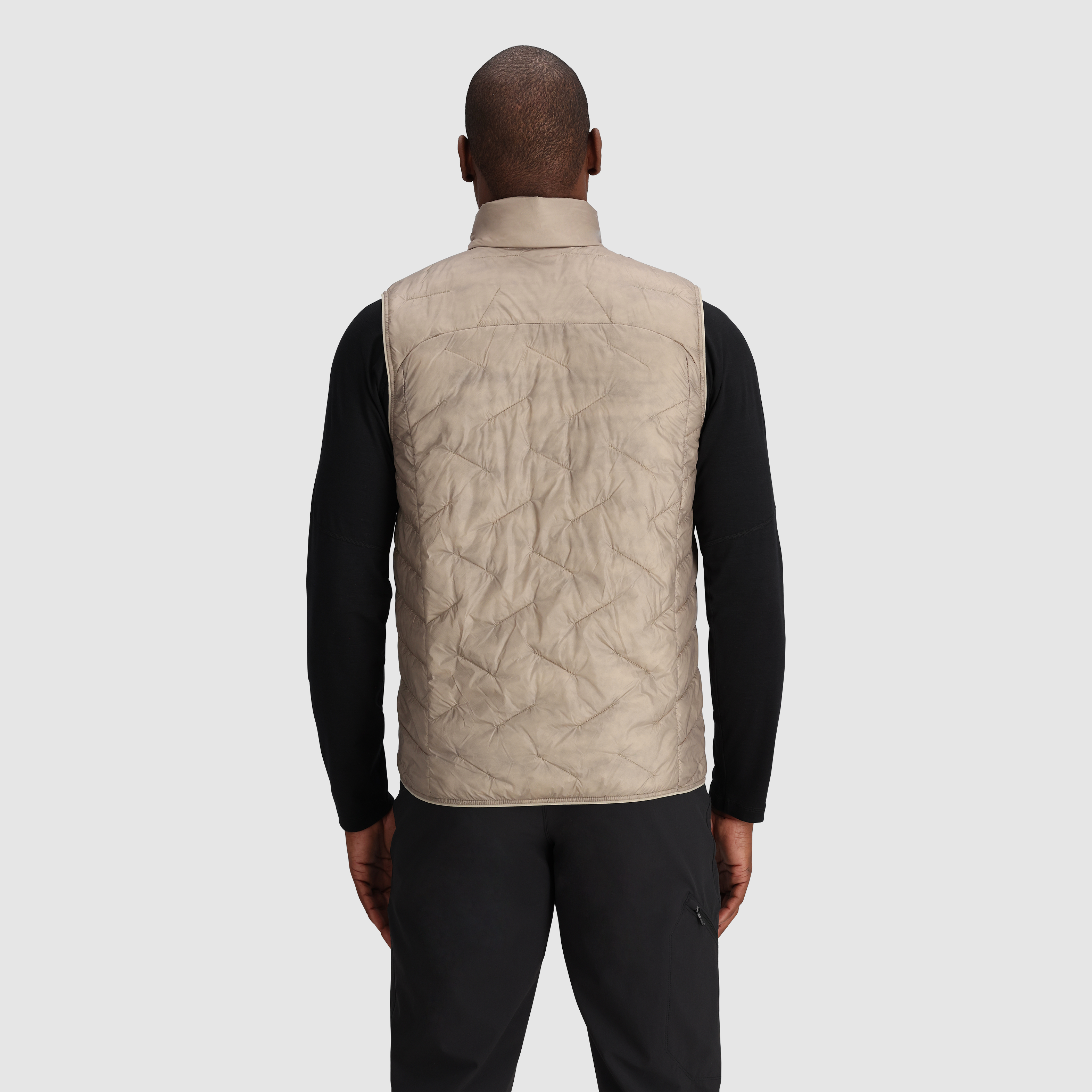 Men's Lightweight Packable SuperStrand Vest for Layering