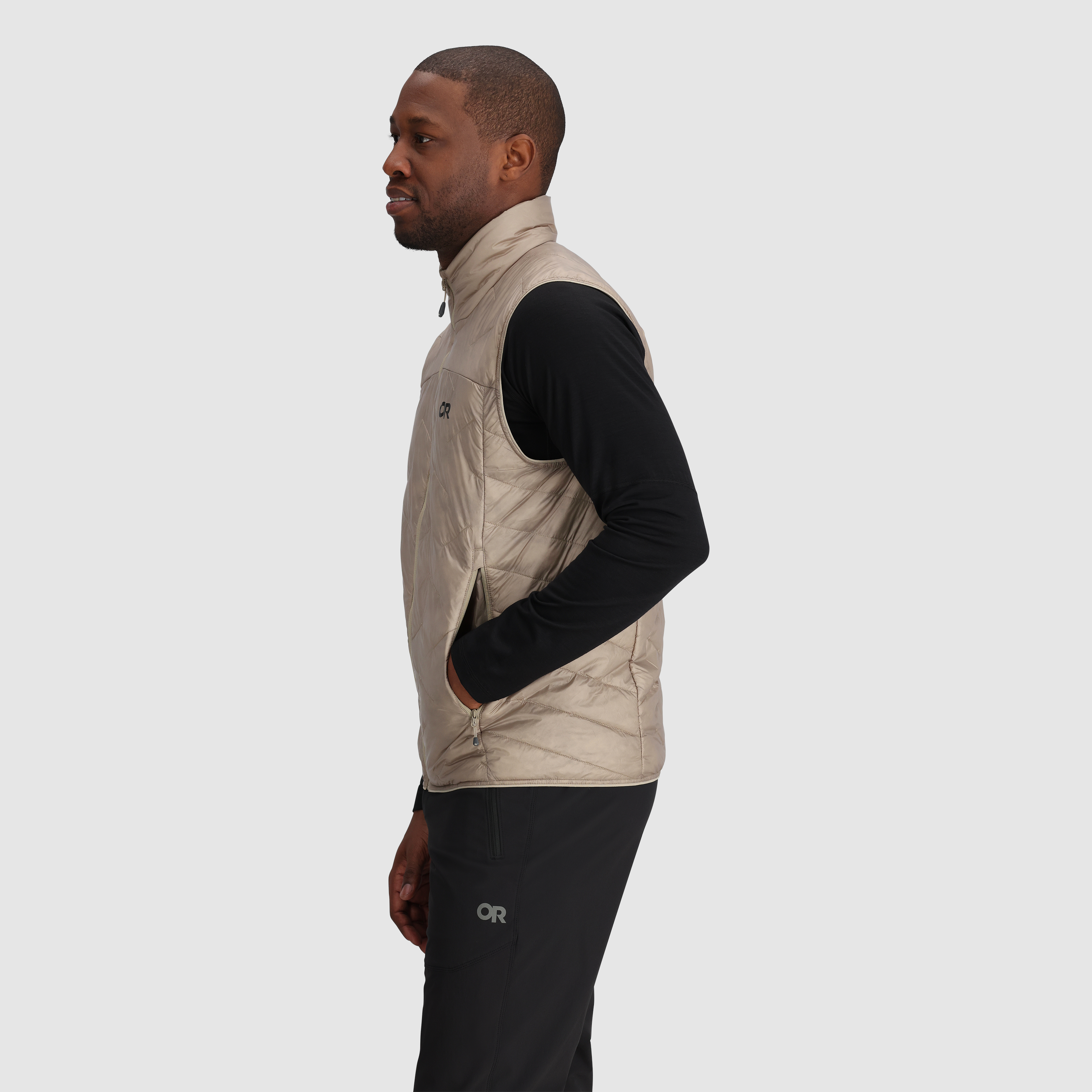 Men's Lightweight Packable SuperStrand Vest for Layering