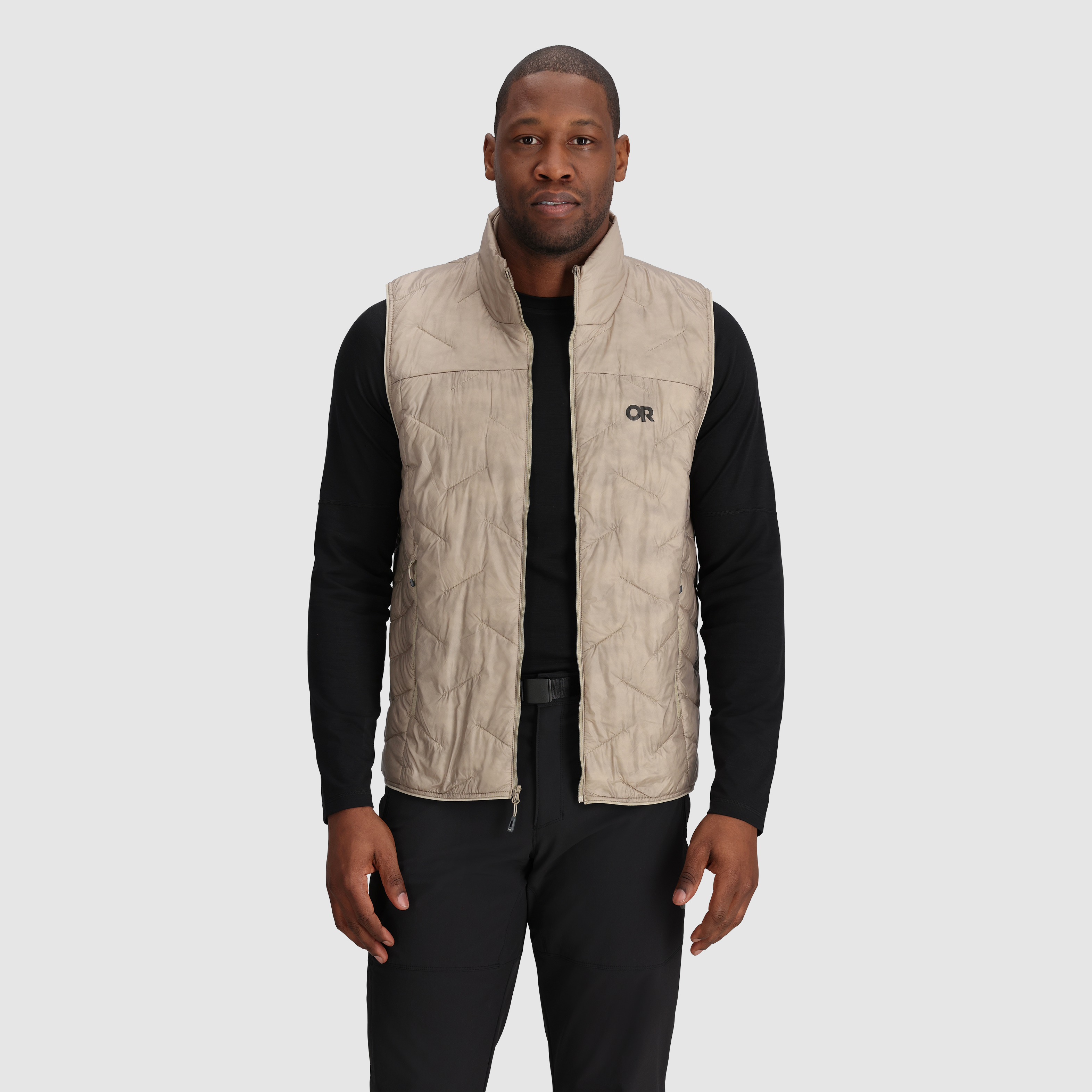 Men's Lightweight Packable SuperStrand Vest for Layering