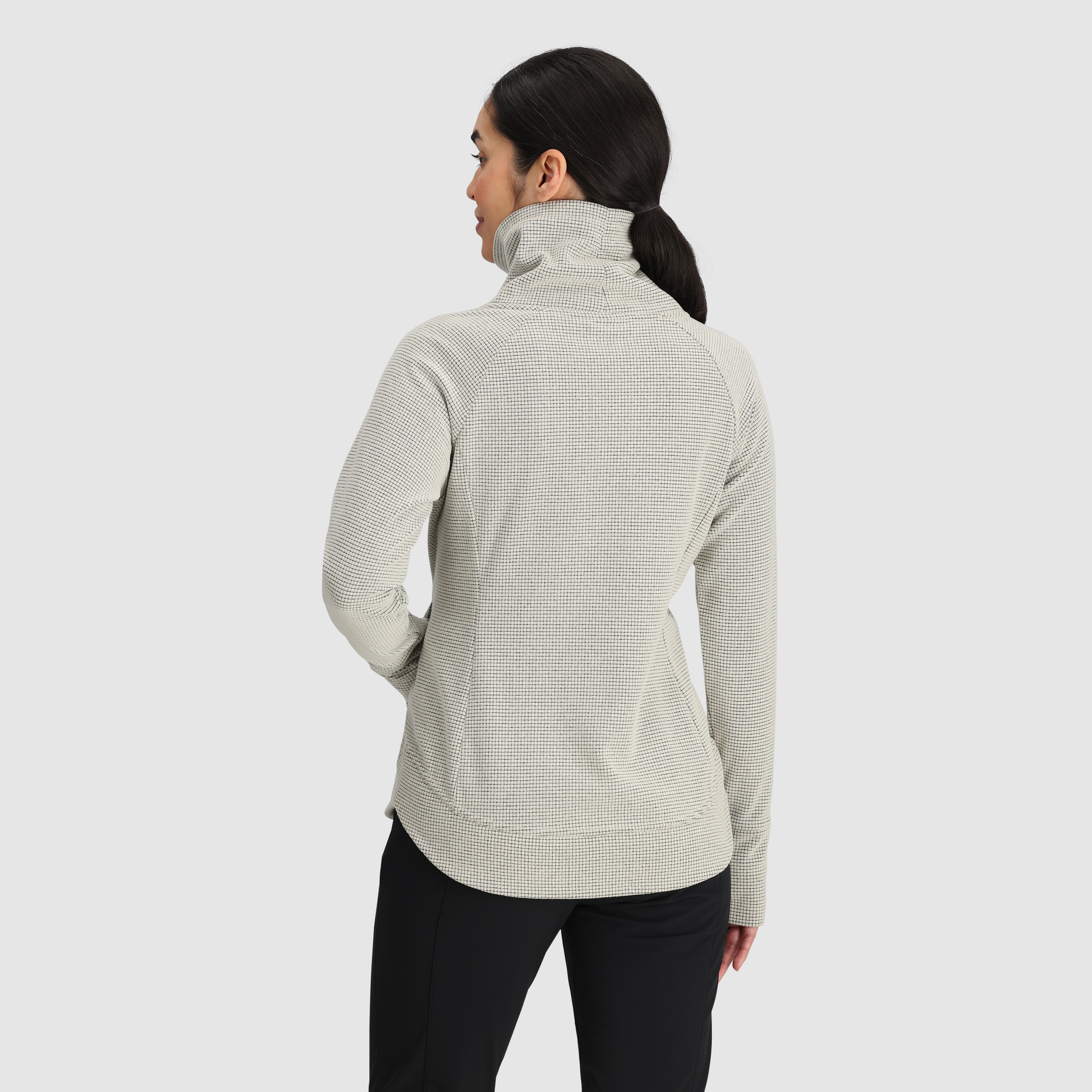 Women's Fleece Cowl Neck Pullover with UPF 30 & ActiveTemp™