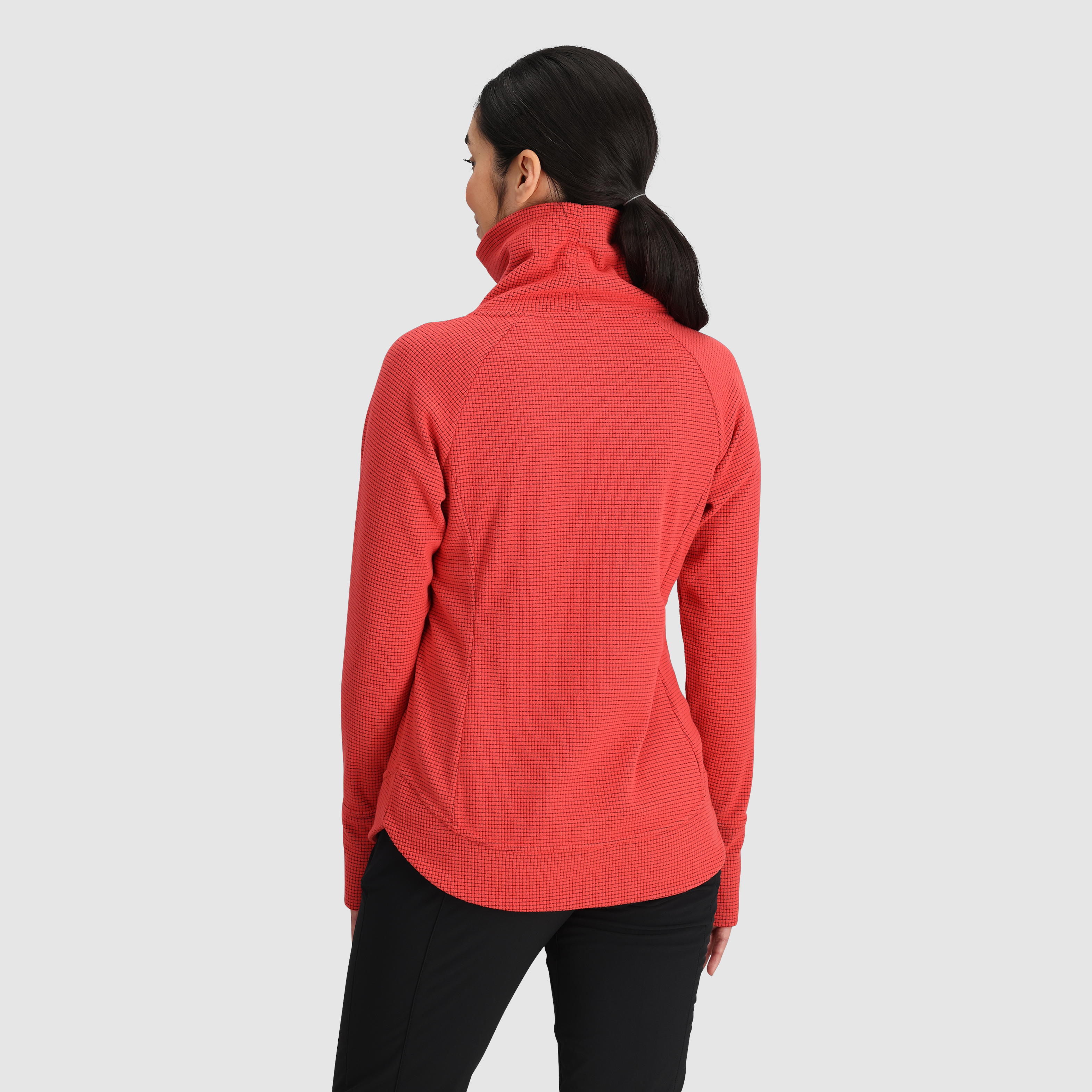Women's Fleece Cowl Neck Pullover with UPF 30 & ActiveTemp™