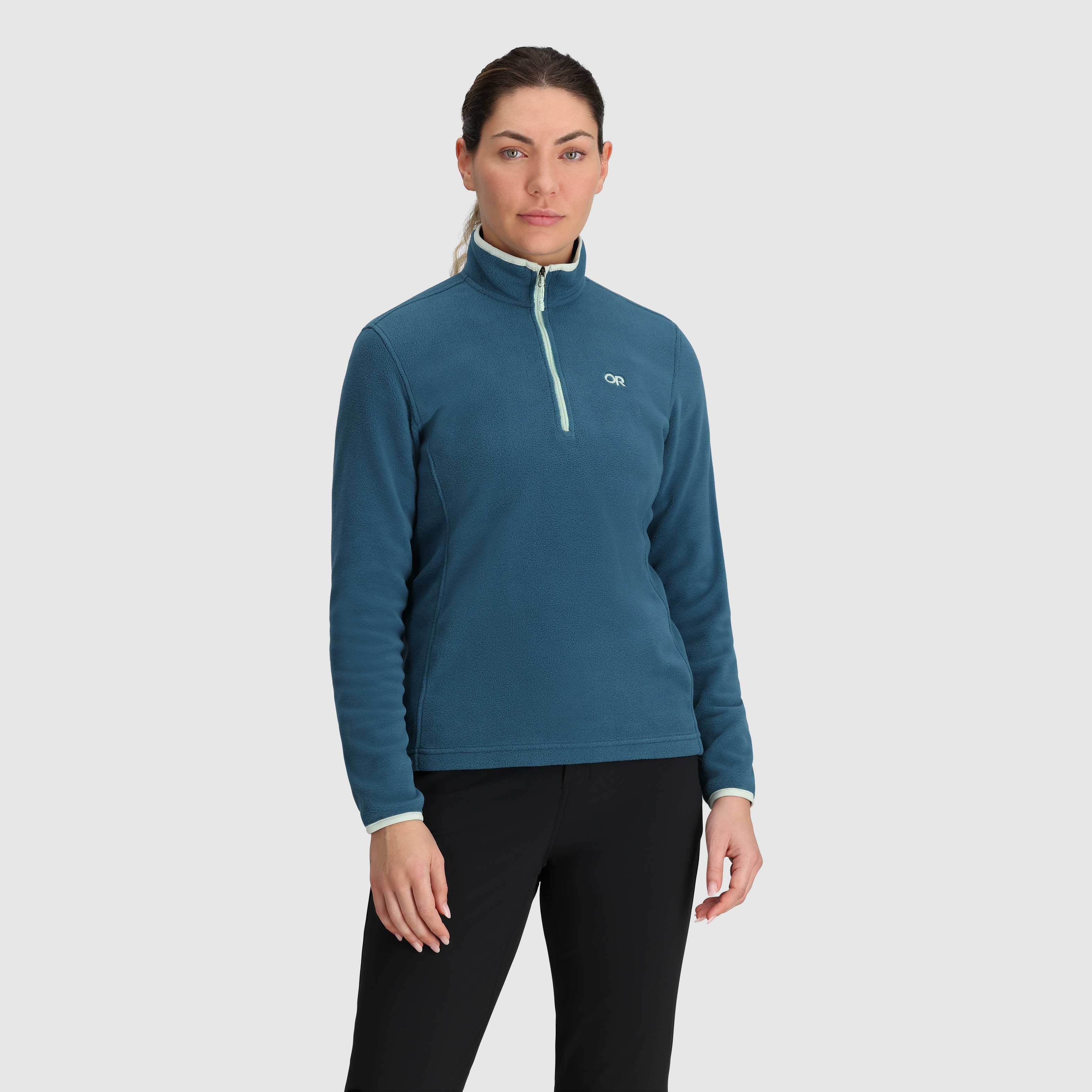Women's OR Polartec® 100 Quarter Zip Fleece Jacket for Hiking