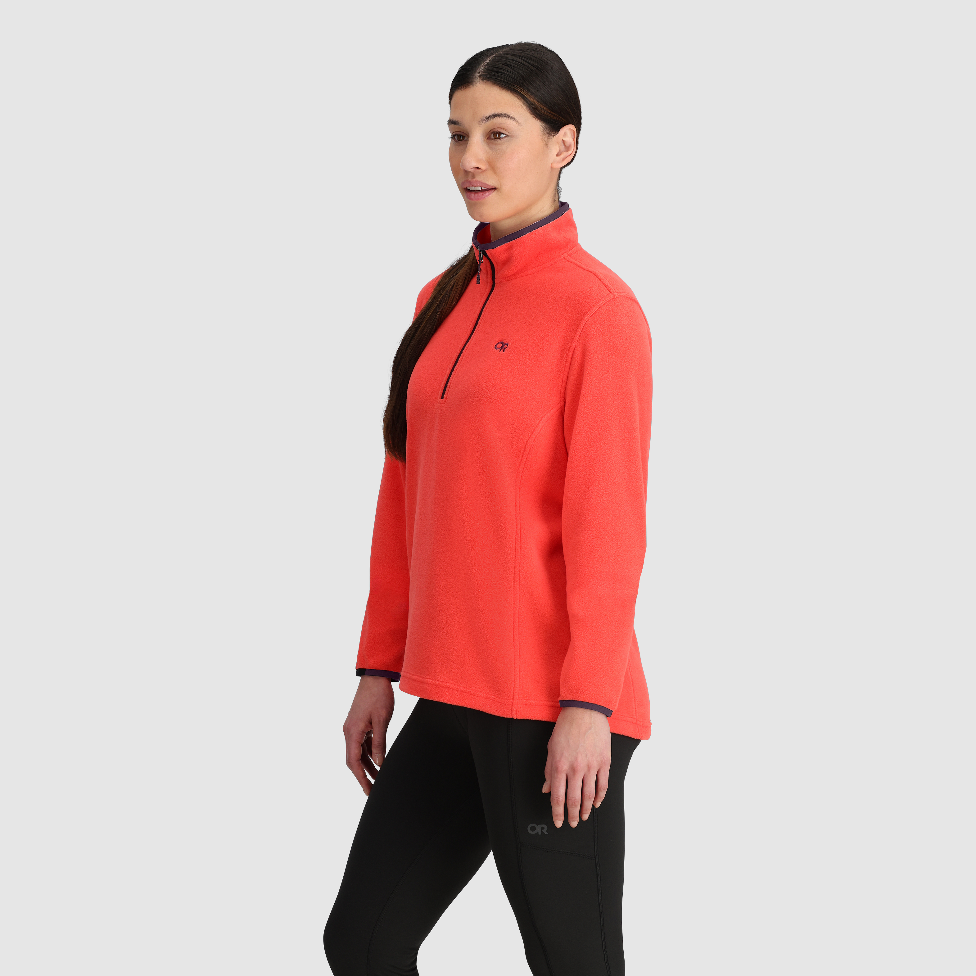 Women's OR Polartec® 100 Quarter Zip Fleece Jacket for Hiking