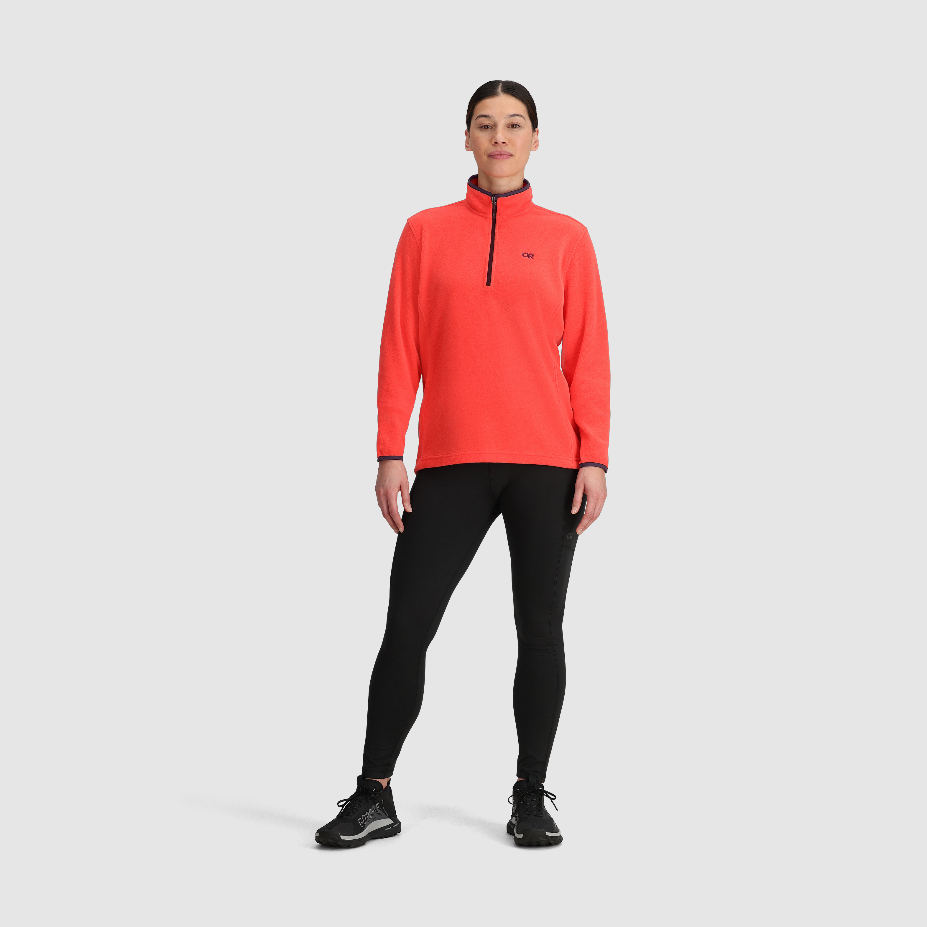 Women's OR Polartec® 100 Quarter Zip Fleece Jacket for Hiking