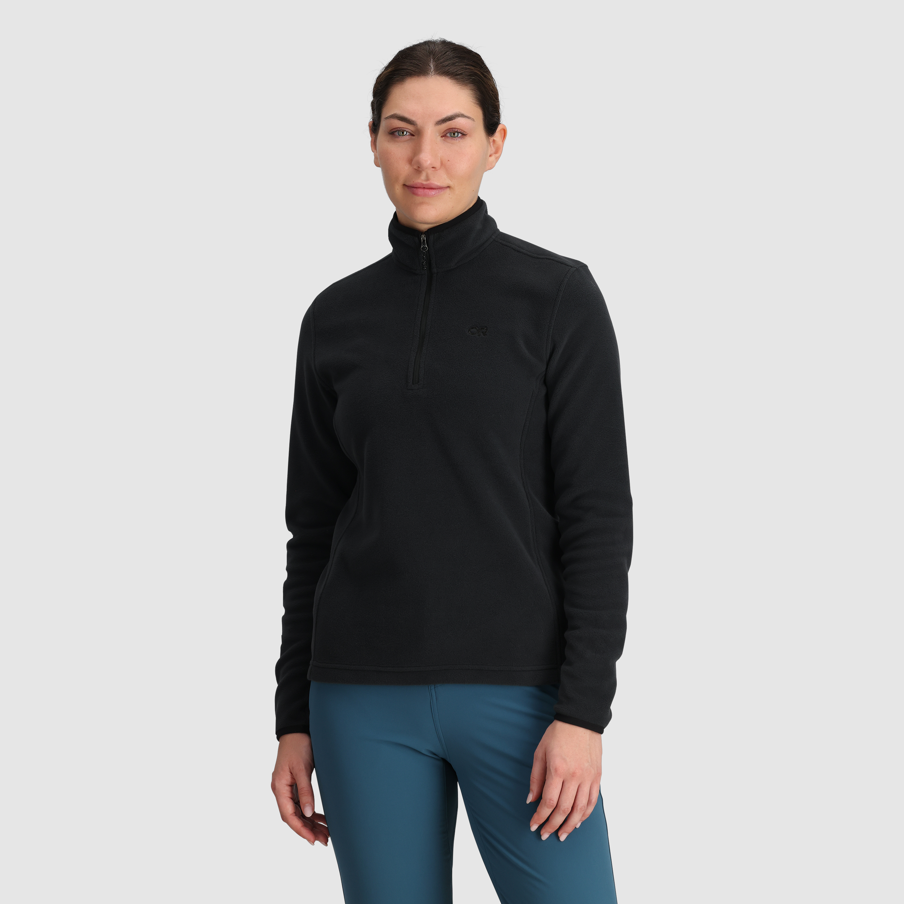 Women's OR Polartec® 100 Quarter Zip Fleece Jacket for Hiking