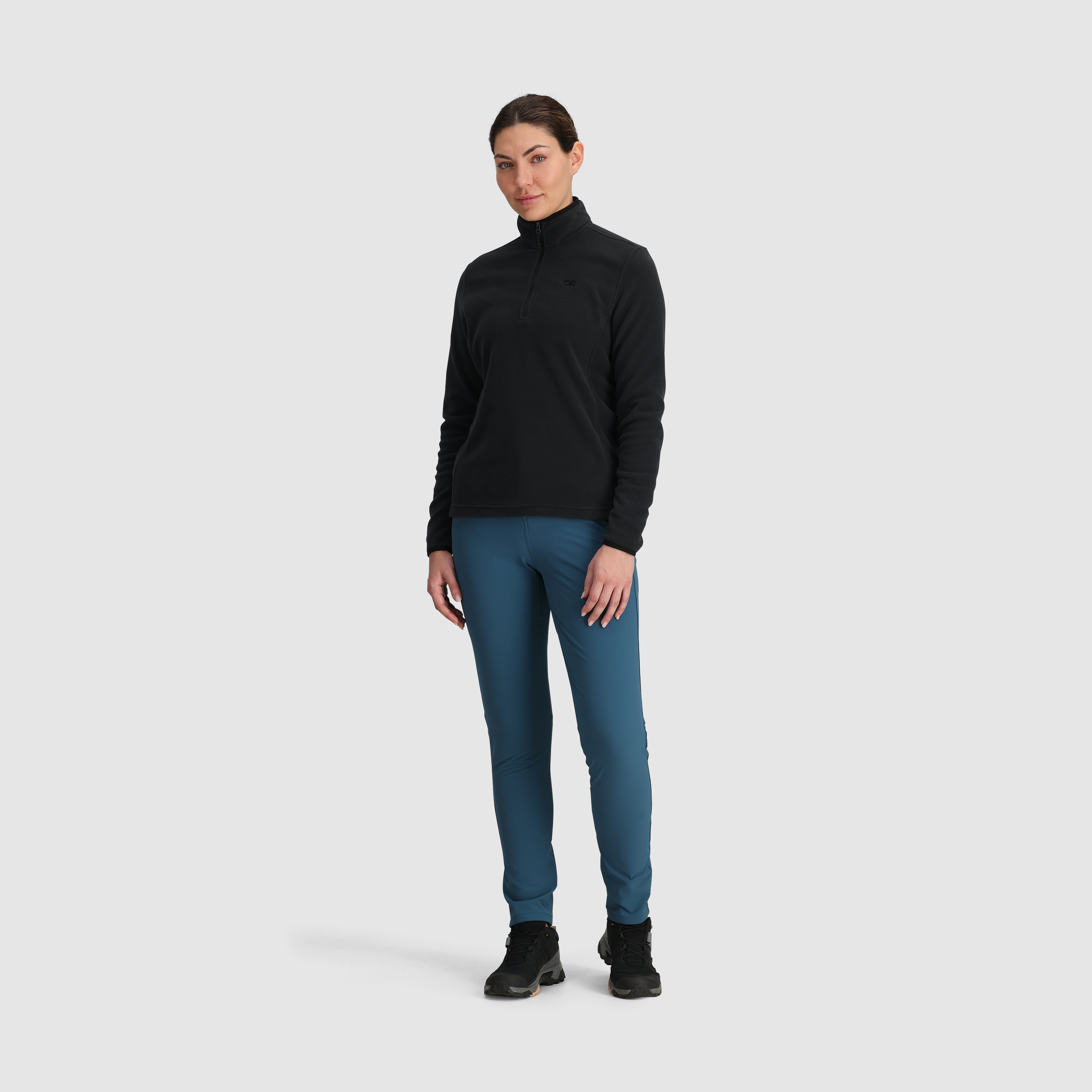 Women's OR Polartec® 100 Quarter Zip Fleece Jacket for Hiking