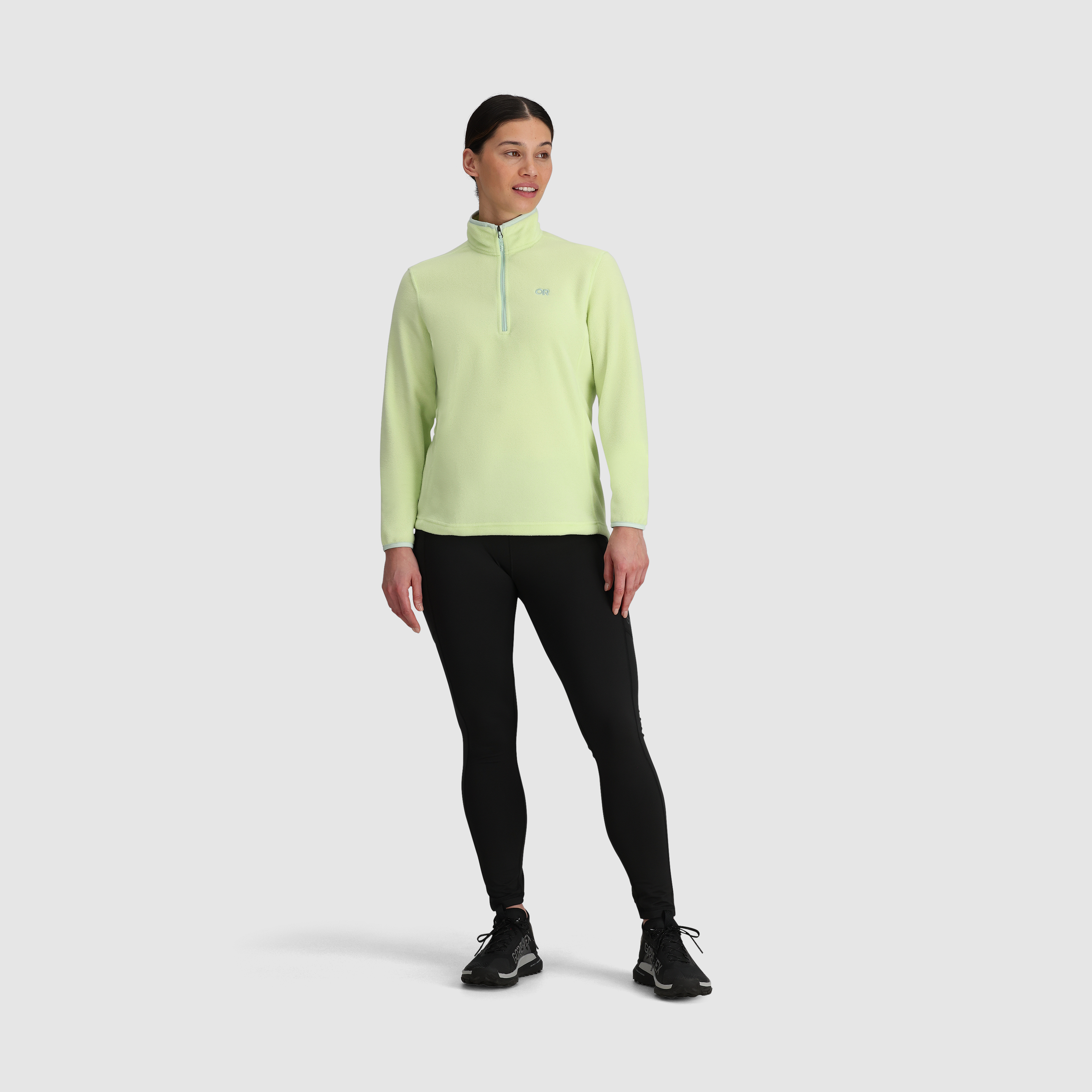 Women's OR Polartec® 100 Quarter Zip Fleece Jacket for Hiking