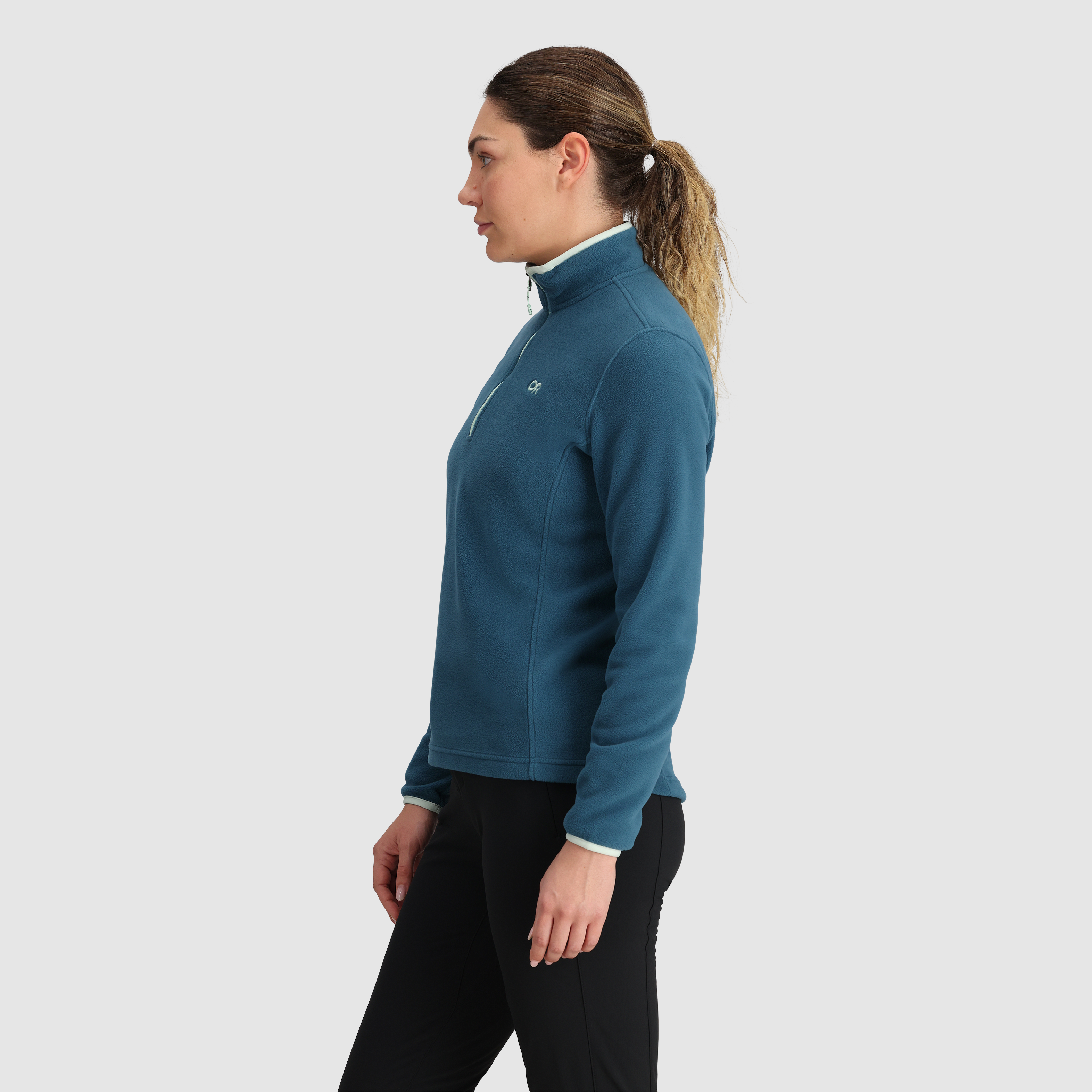 Women's OR Polartec® 100 Quarter Zip Fleece Jacket for Hiking