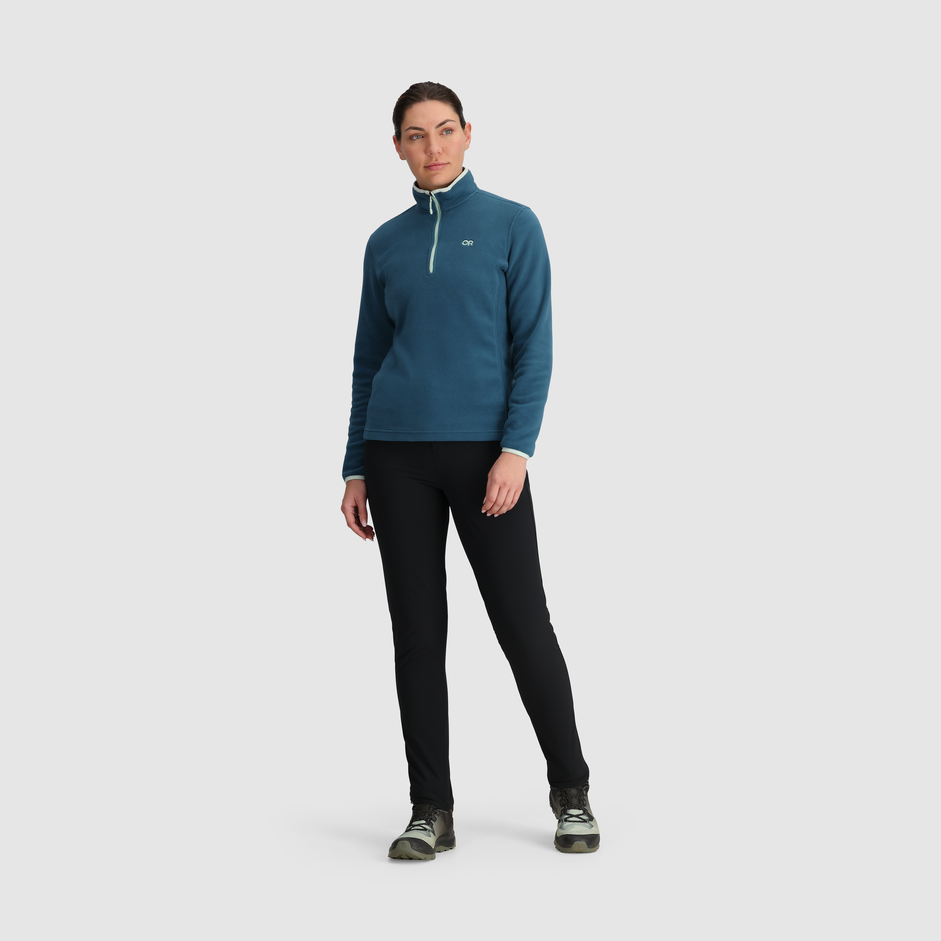 Women's OR Polartec® 100 Quarter Zip Fleece Jacket for Hiking
