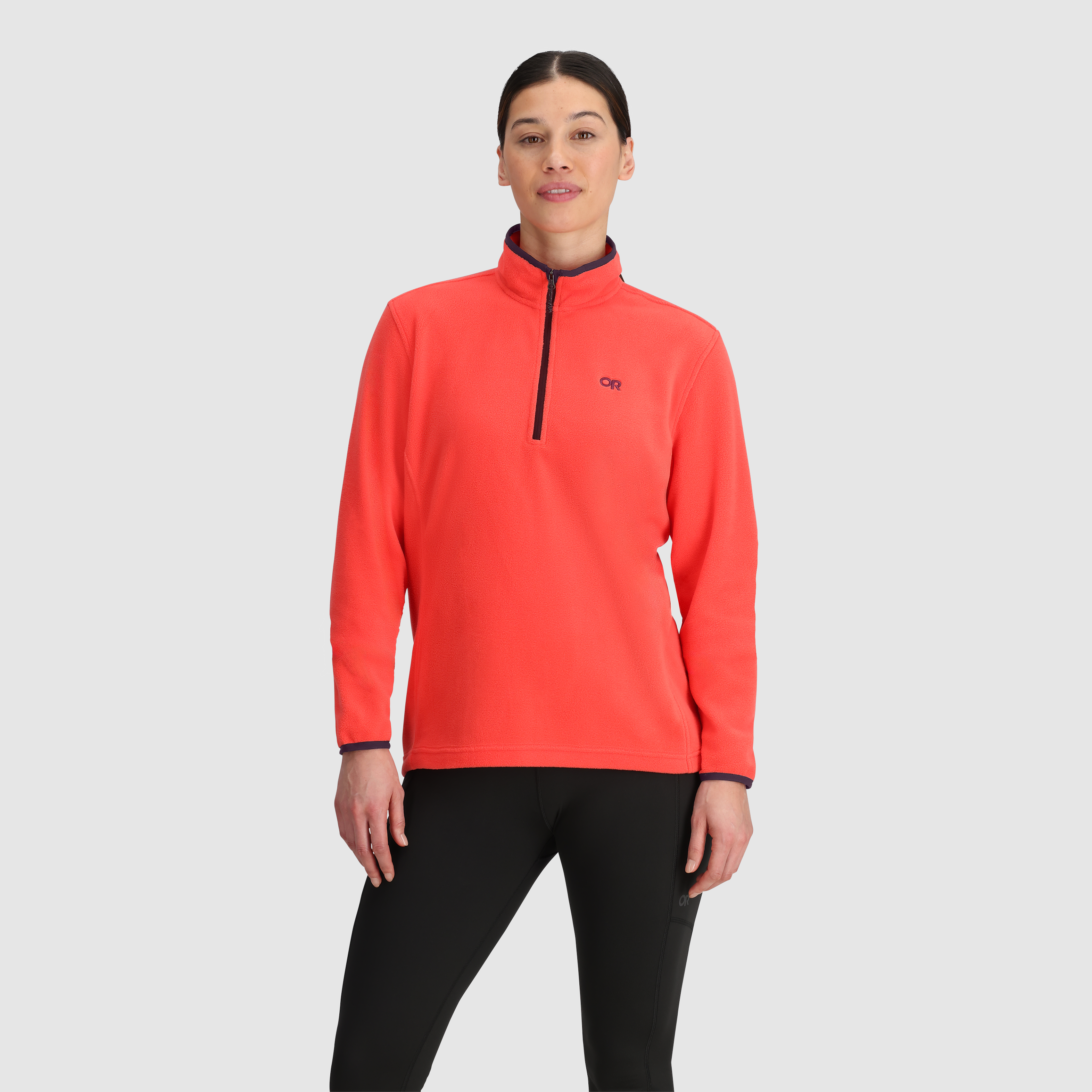 Women's OR Polartec® 100 Quarter Zip Fleece Jacket for Hiking