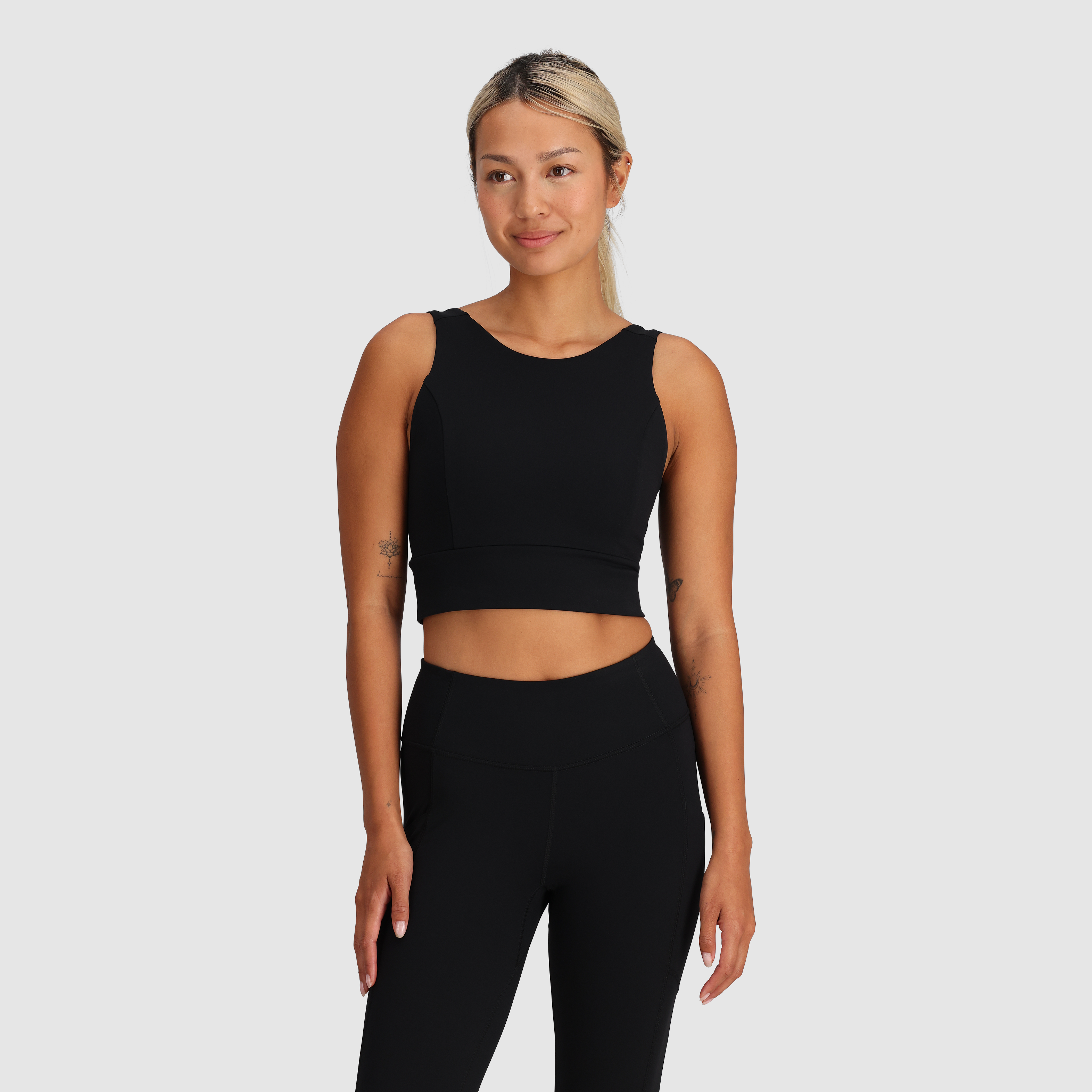 Women's Vantage Compression Crop Top for Climbing & Running