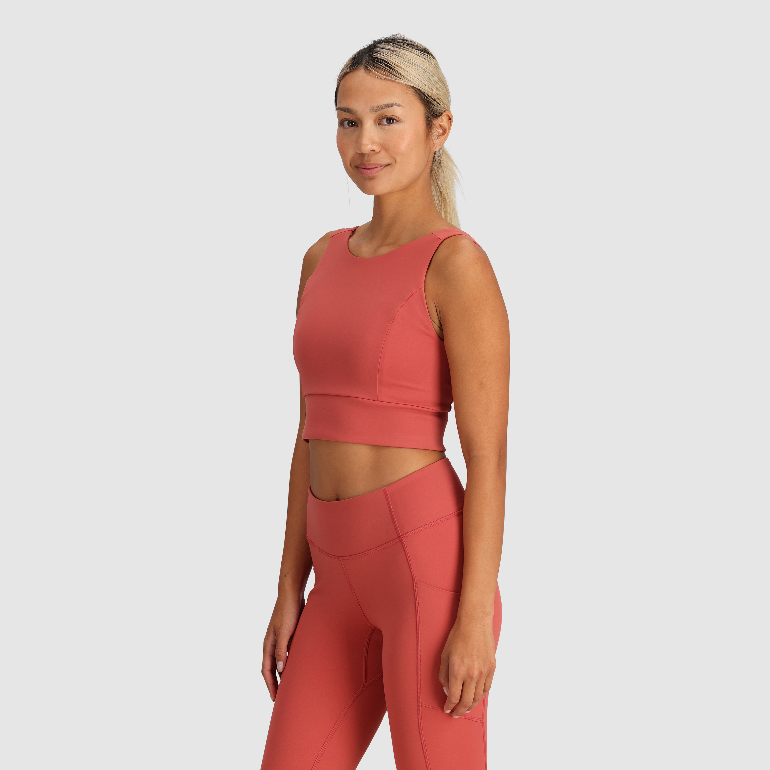 Women's Vantage Compression Crop Top for Climbing & Running
