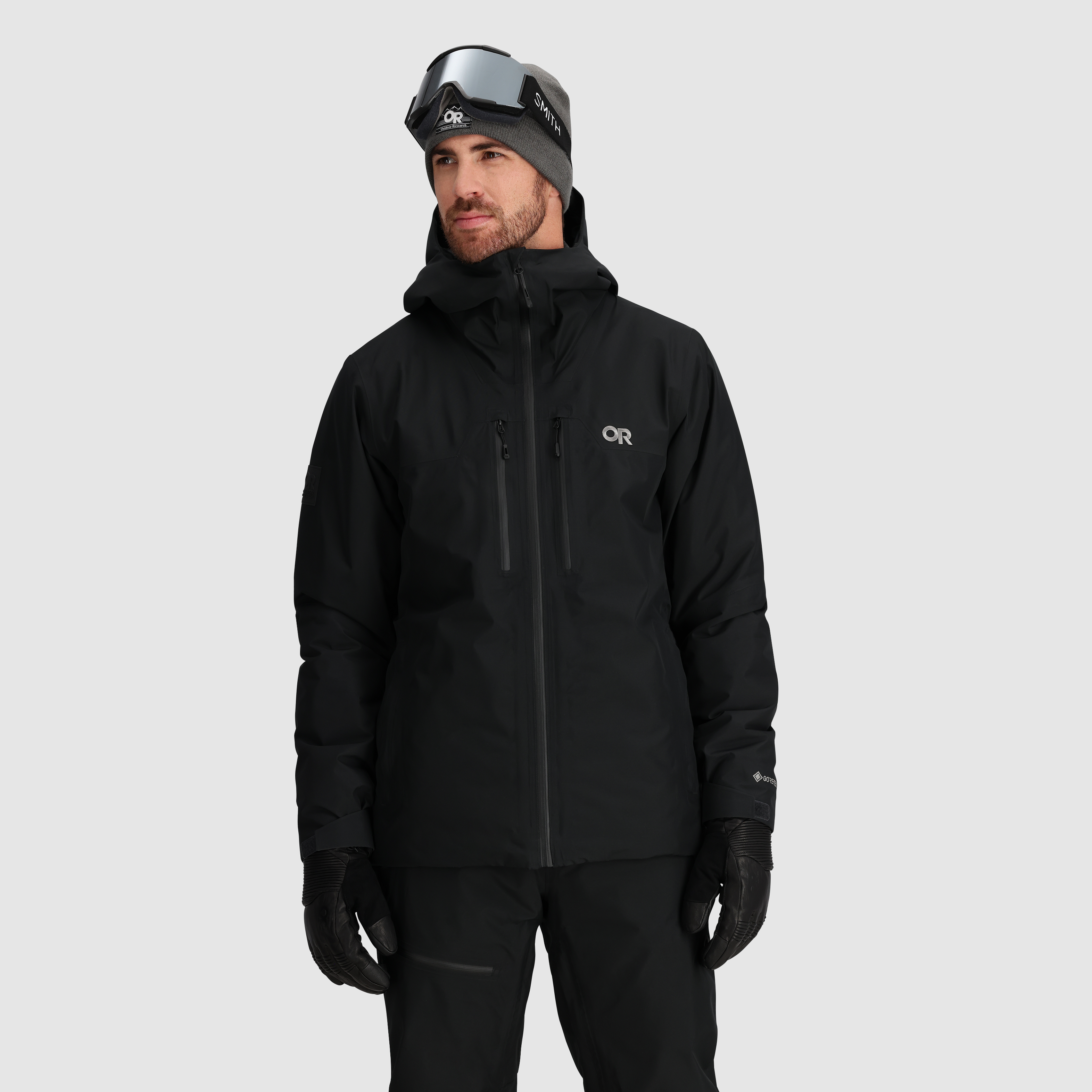 Men's Gore-Tex Ski Jacket with Insulation - Tungsten II Cold Weather