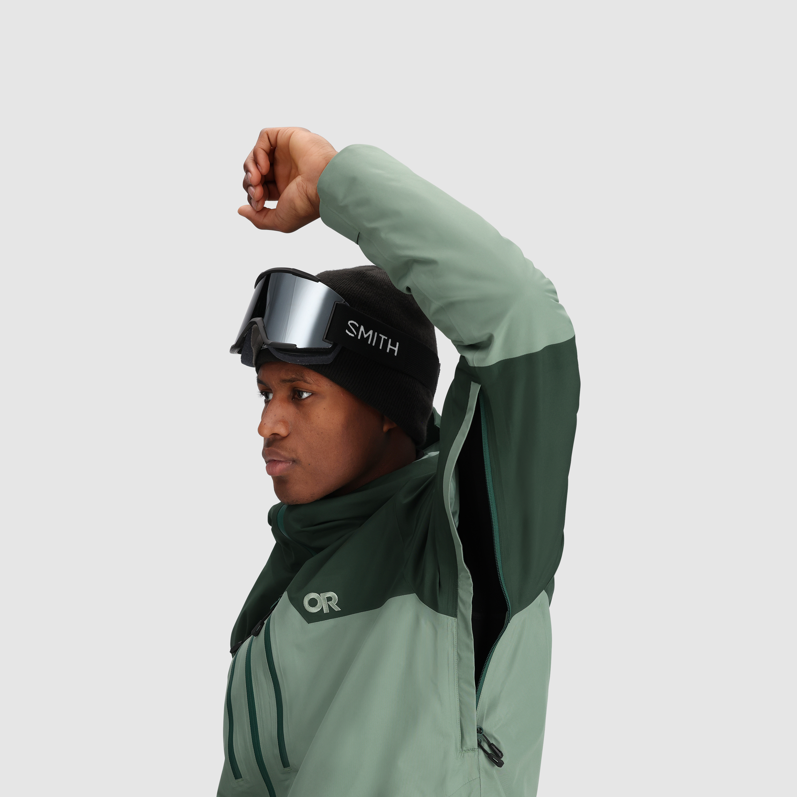 Men's Gore-Tex Ski Jacket with Insulation - Tungsten II Cold Weather