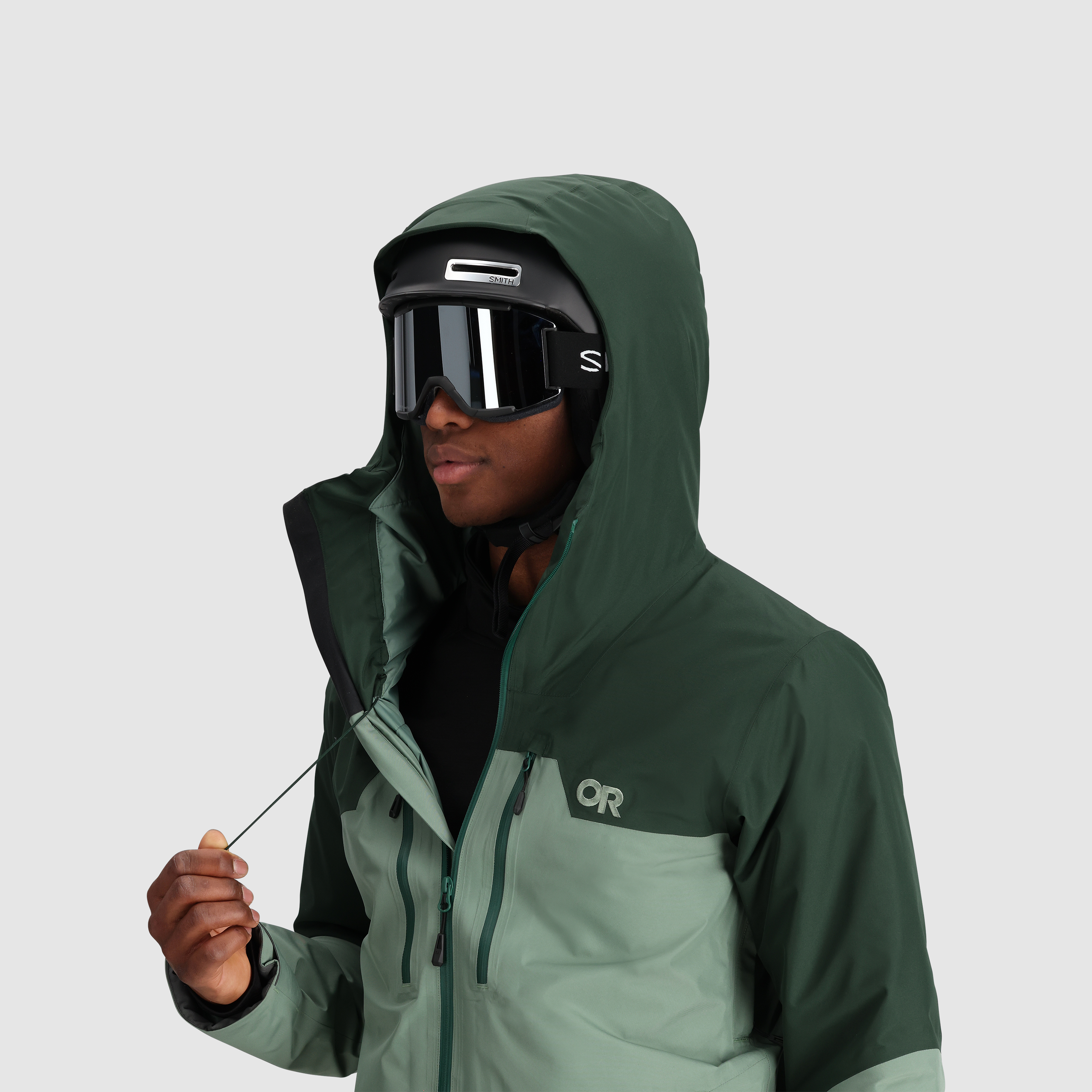 Men's Gore-Tex Ski Jacket with Insulation - Tungsten II Cold Weather
