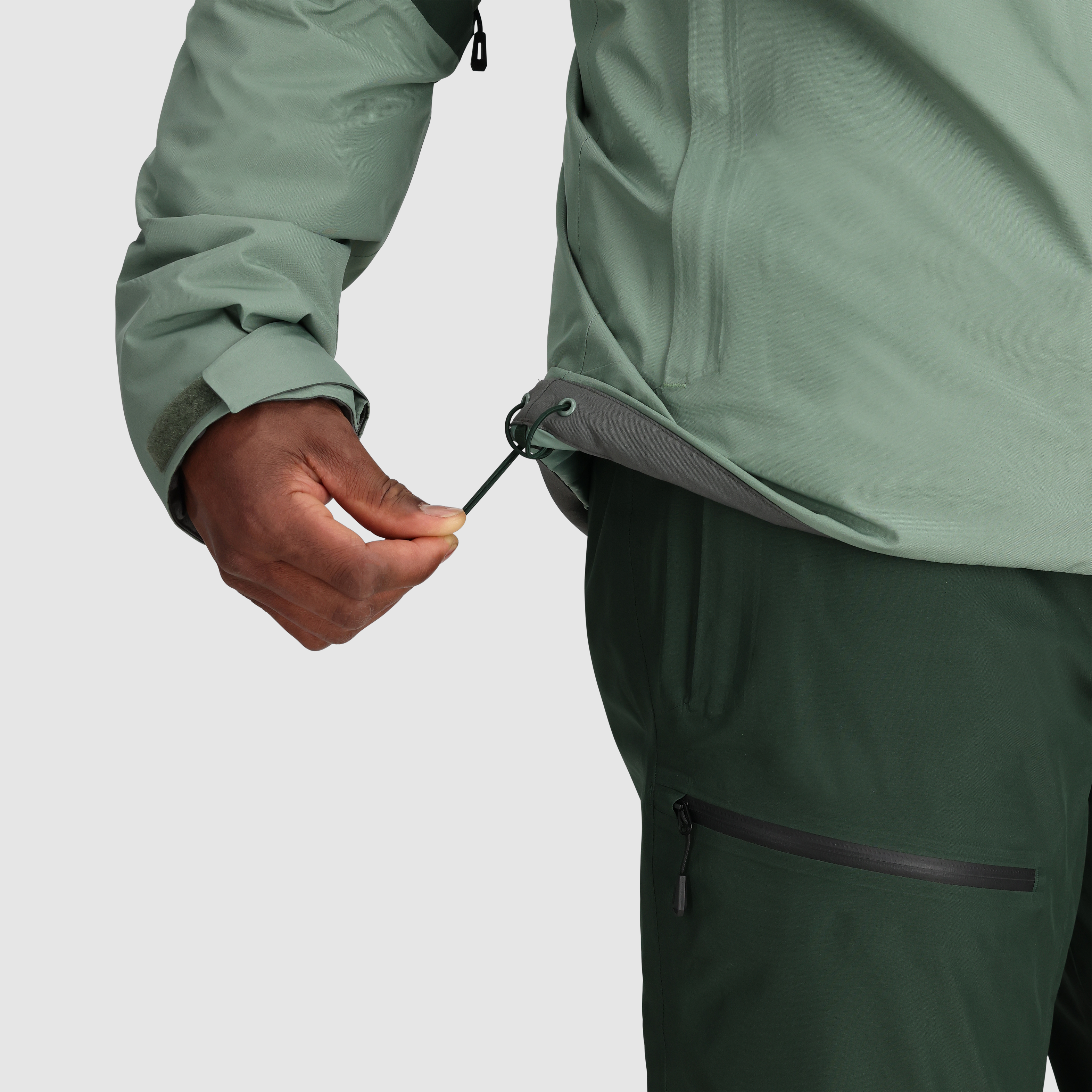Men's Gore-Tex Ski Jacket with Insulation - Tungsten II Cold Weather