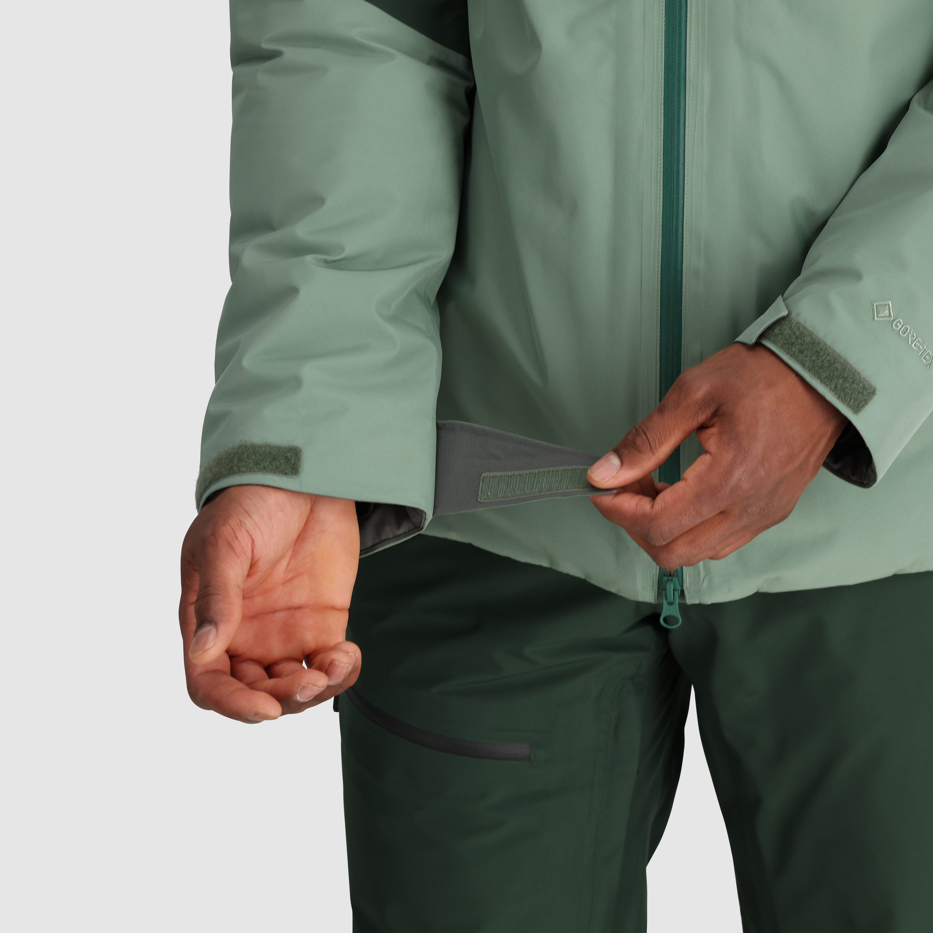 Men's Gore-Tex Ski Jacket with Insulation - Tungsten II Cold Weather