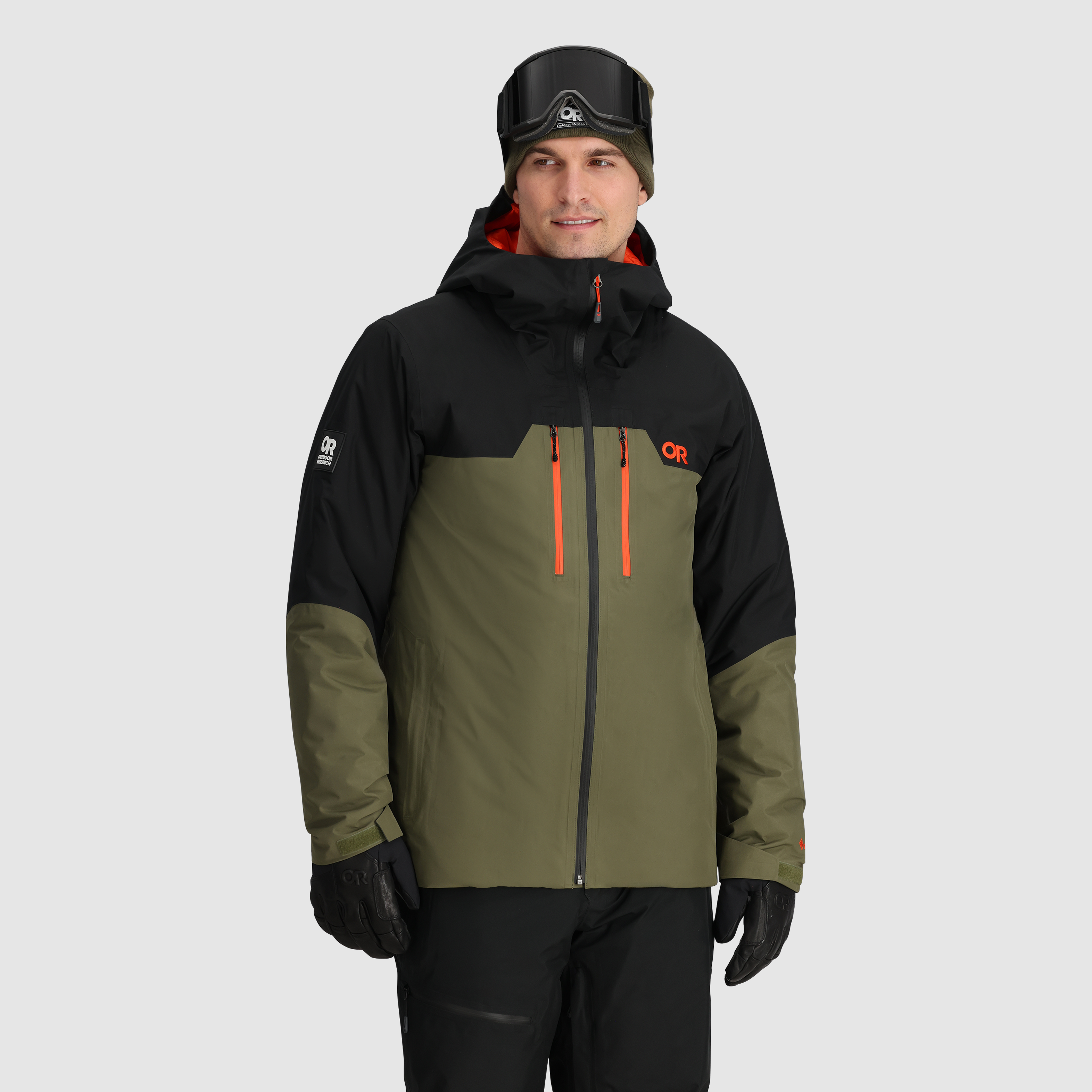 Men's Gore-Tex Ski Jacket with Insulation - Tungsten II Cold Weather