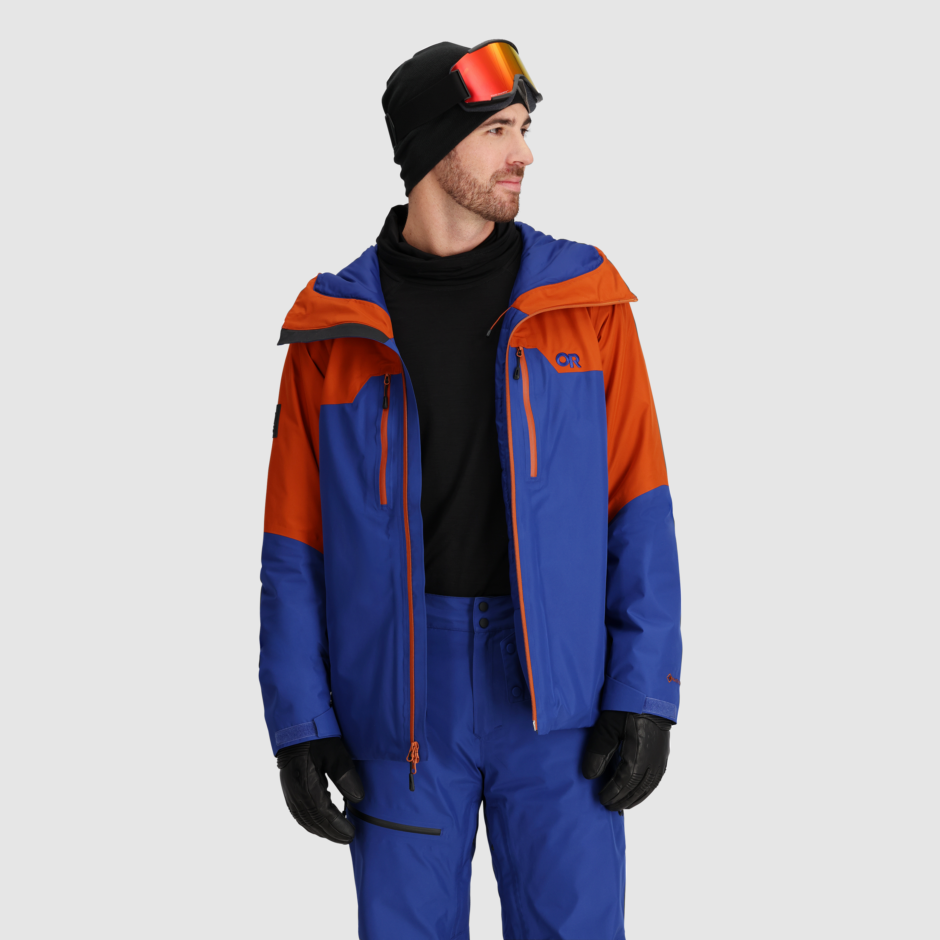 Men's Gore-Tex Ski Jacket with Insulation - Tungsten II Cold Weather