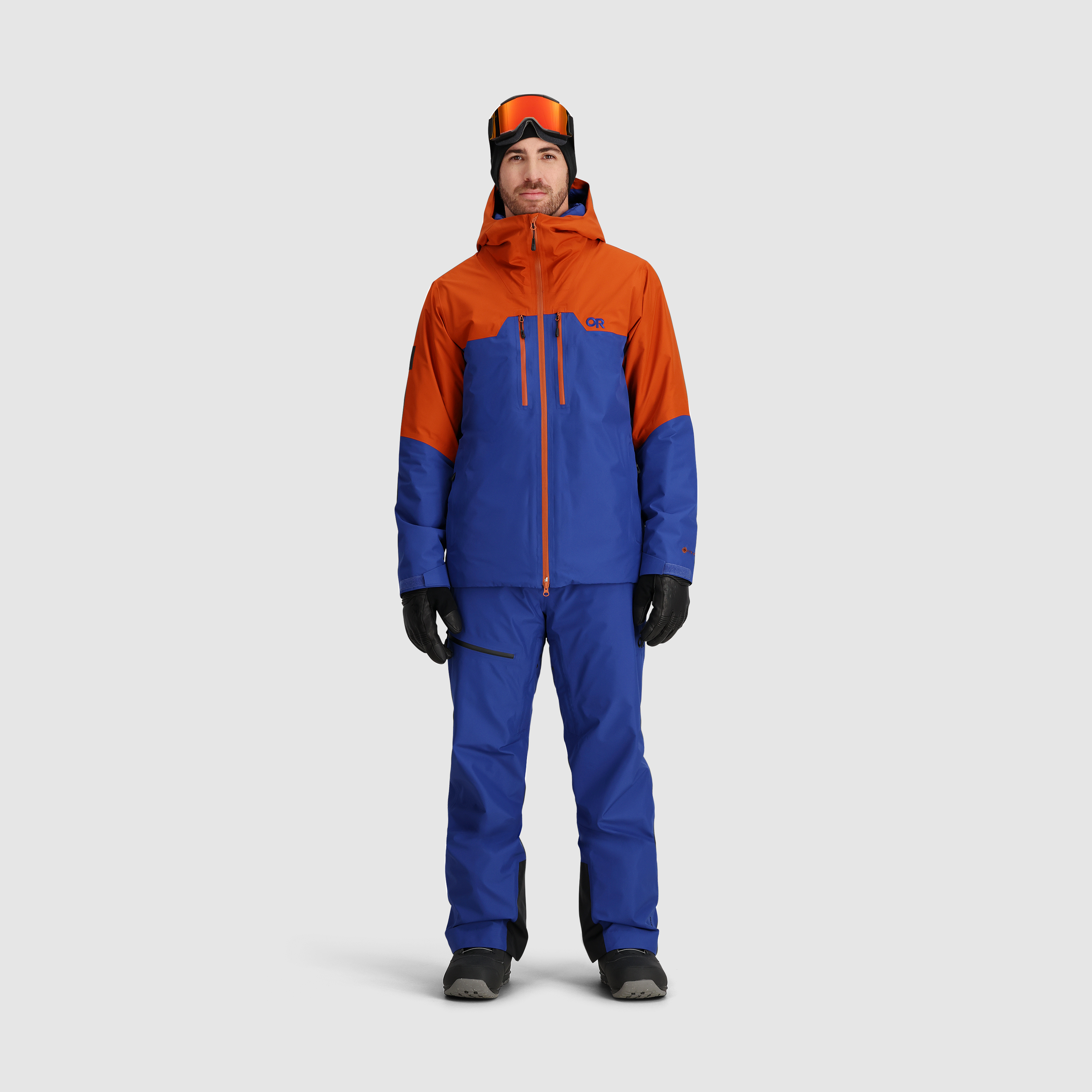 Men's Gore-Tex Ski Jacket with Insulation - Tungsten II Cold Weather