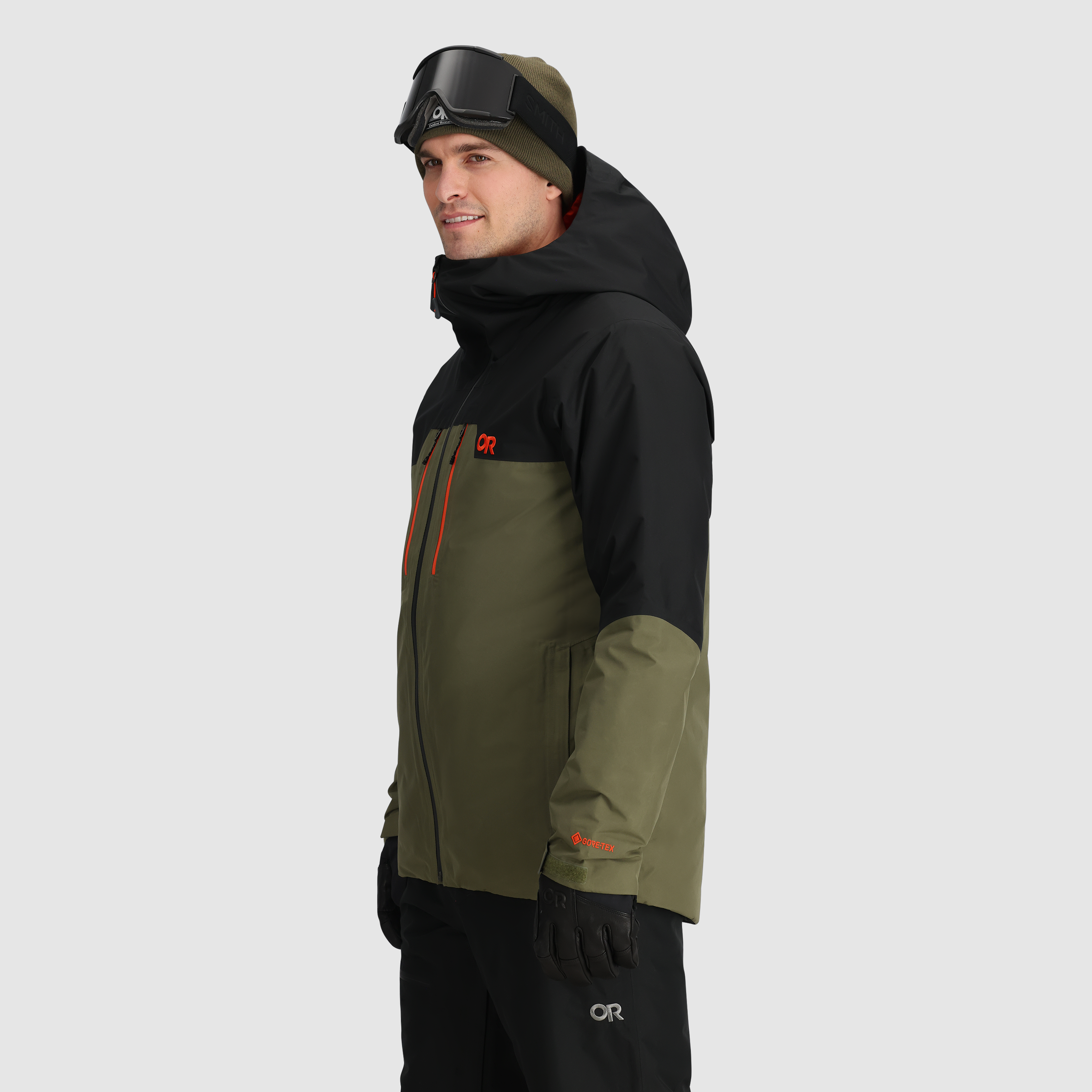 Men's Gore-Tex Ski Jacket with Insulation - Tungsten II Cold Weather