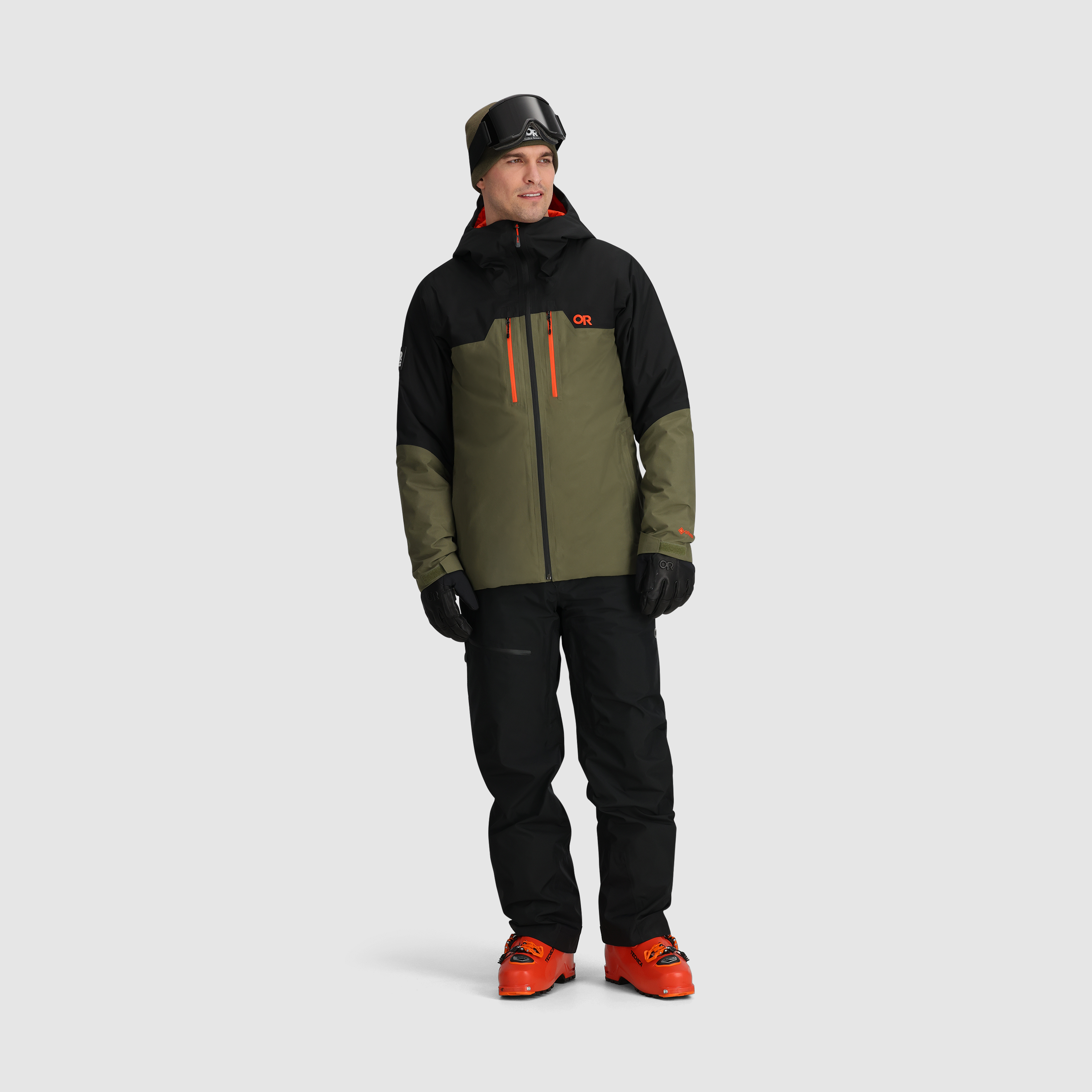 Men's Gore-Tex Ski Jacket with Insulation - Tungsten II Cold Weather