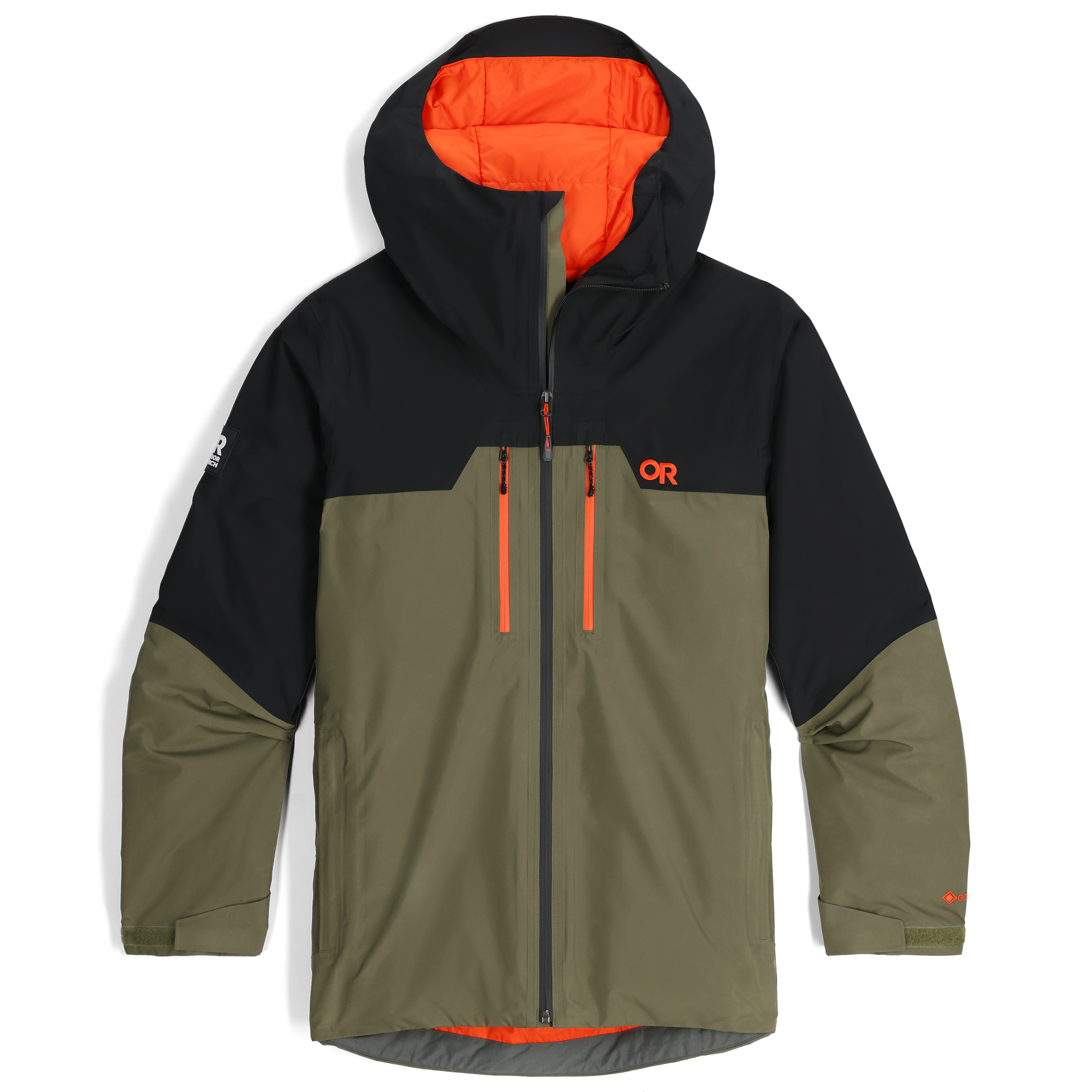 Men's Gore-Tex Ski Jacket with Insulation - Tungsten II Cold Weather
