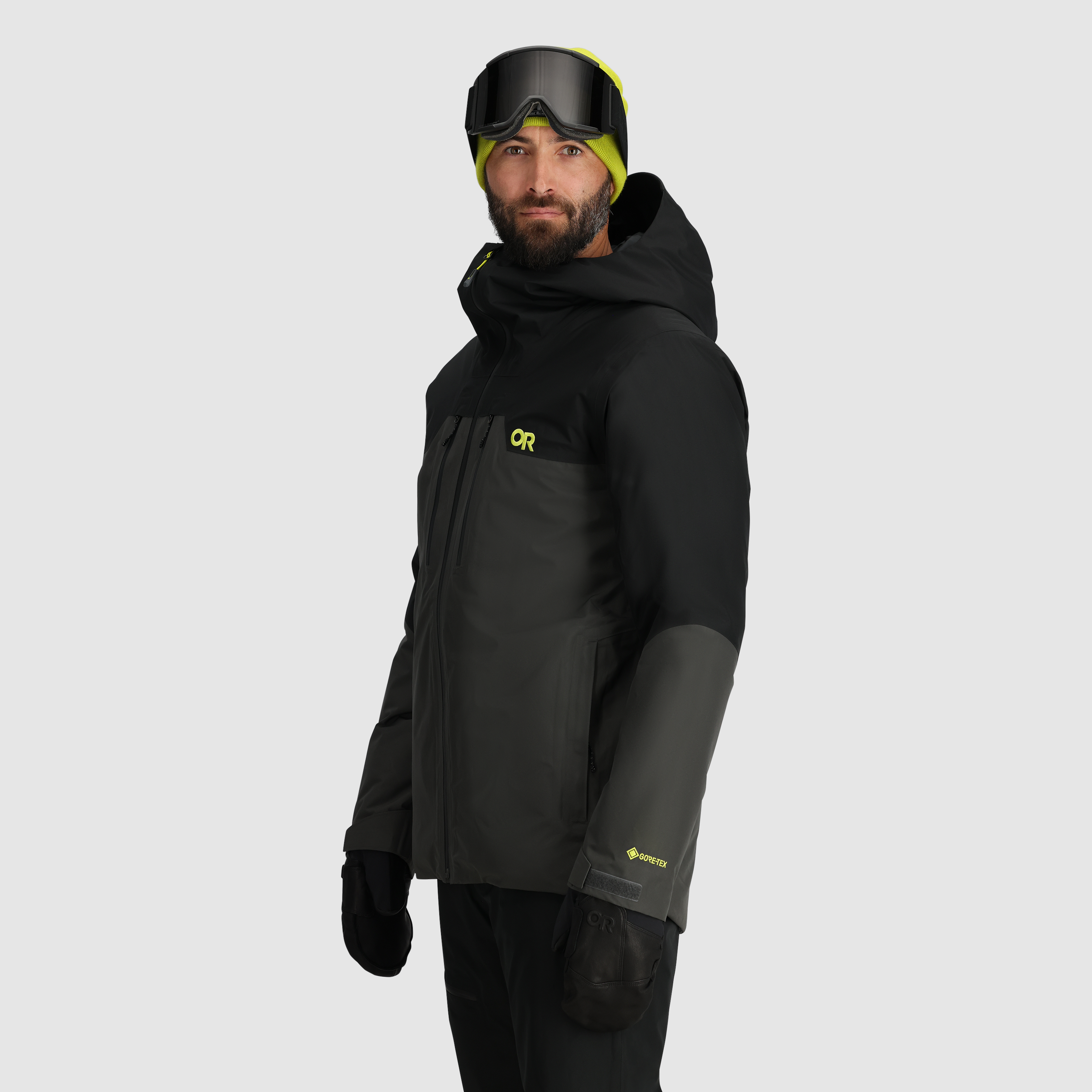 Men's Gore-Tex Ski Jacket with Insulation - Tungsten II Cold Weather