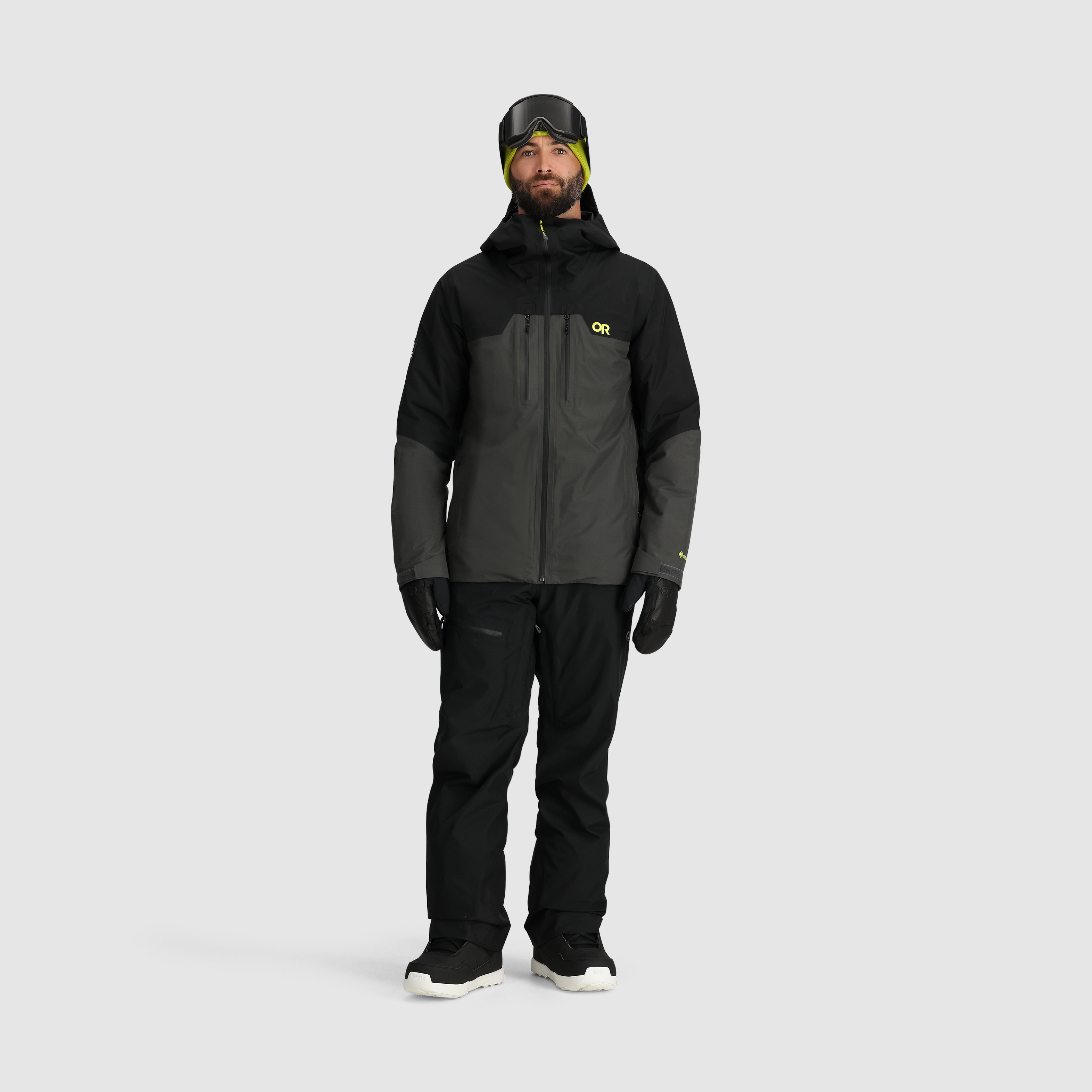 Men's Gore-Tex Ski Jacket with Insulation - Tungsten II Cold Weather