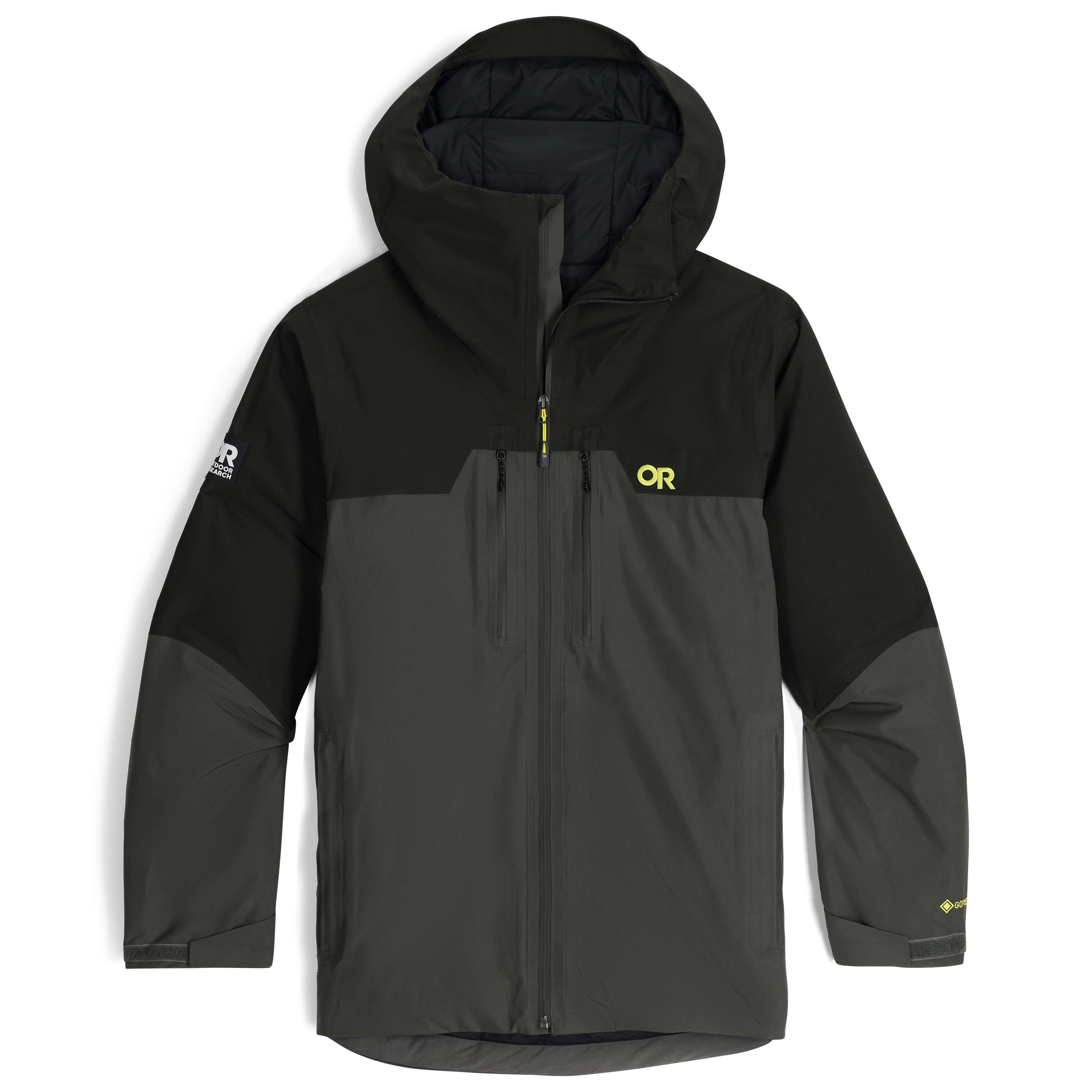 Men's Gore-Tex Ski Jacket with Insulation - Tungsten II Cold Weather