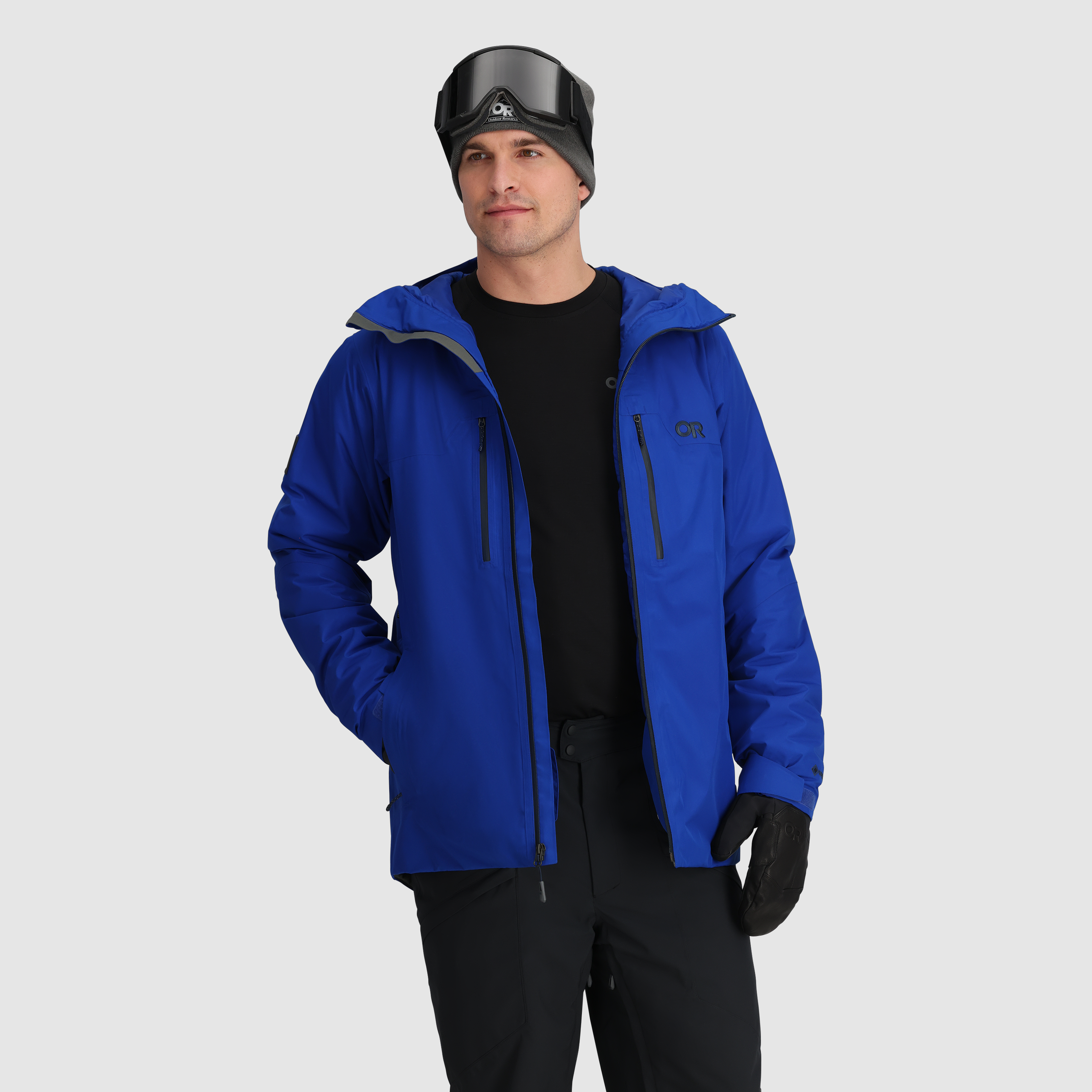 Men's Gore-Tex Ski Jacket with Insulation - Tungsten II Cold Weather