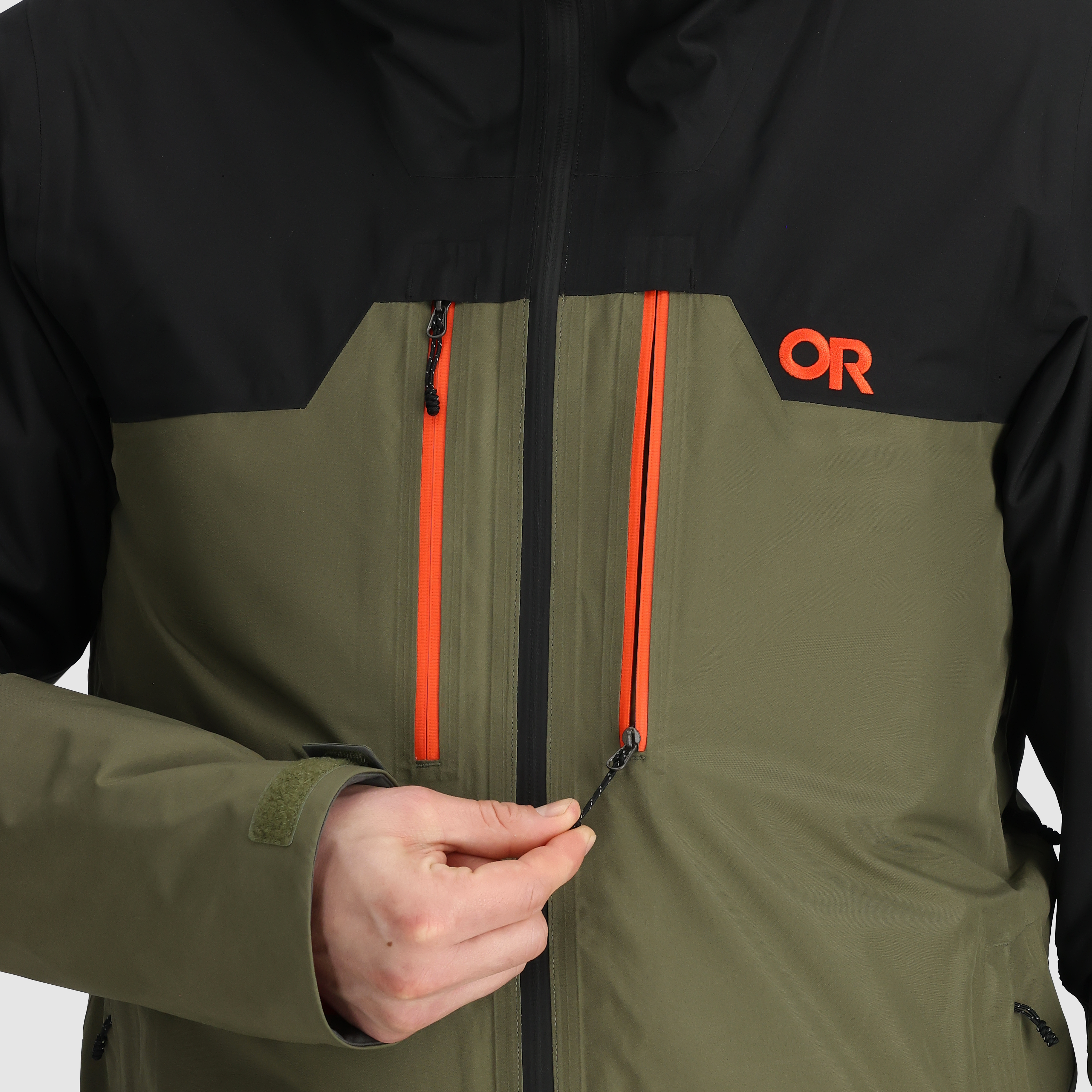 Men's Gore-Tex Ski Jacket with Insulation - Tungsten II Cold Weather