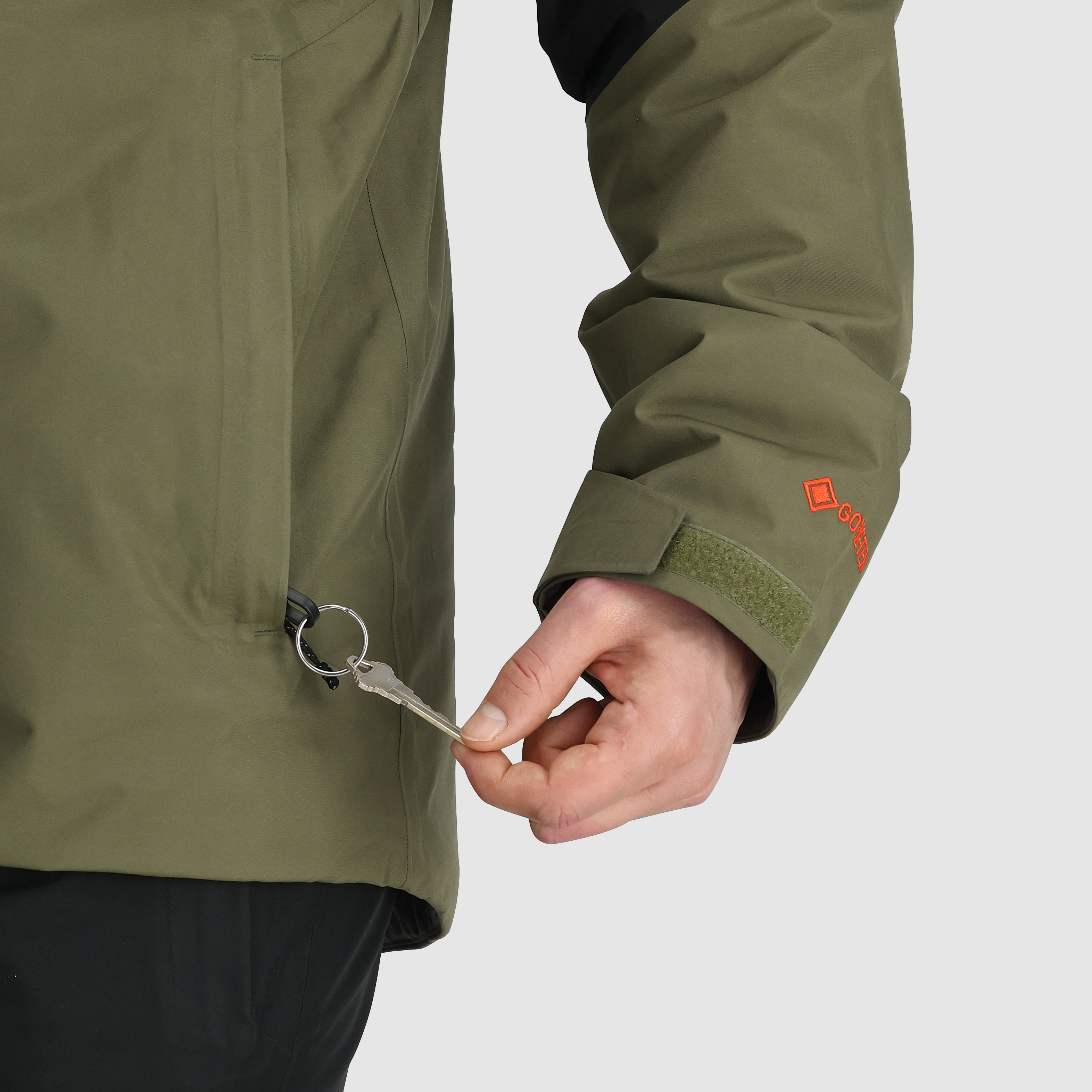 Men's Gore-Tex Ski Jacket with Insulation - Tungsten II Cold Weather