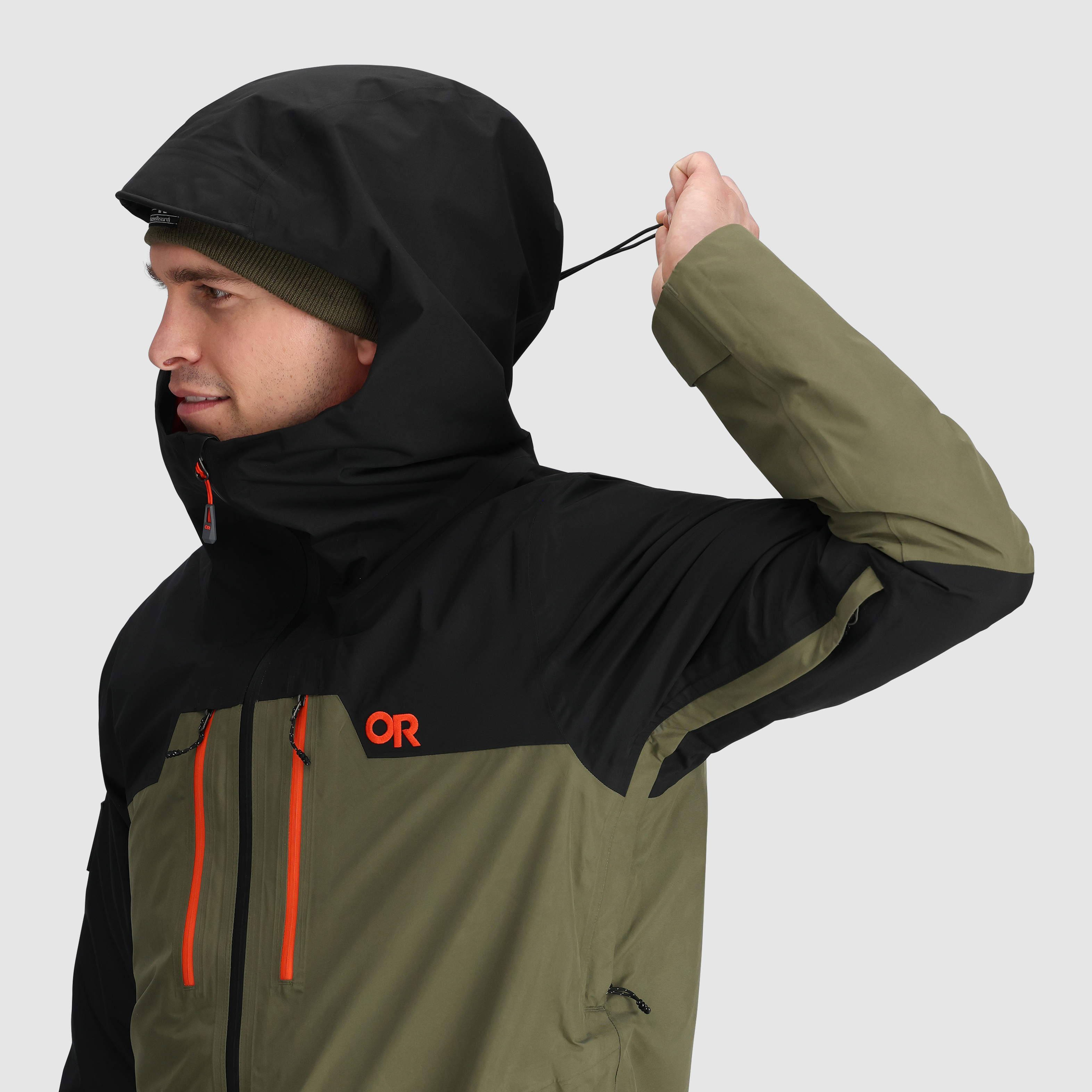 Men's Gore-Tex Ski Jacket with Insulation - Tungsten II Cold Weather