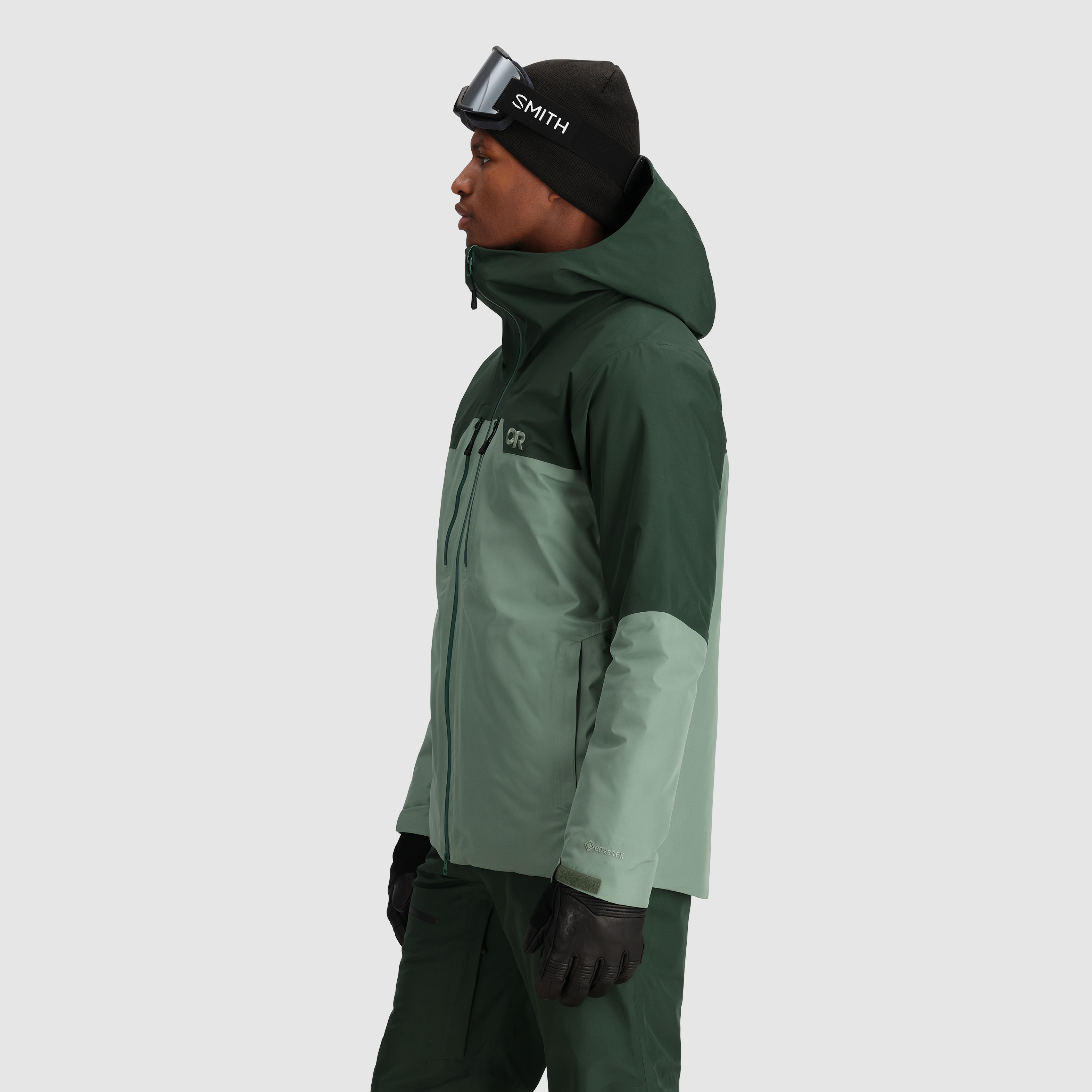 Men's Gore-Tex Ski Jacket with Insulation - Tungsten II Cold Weather