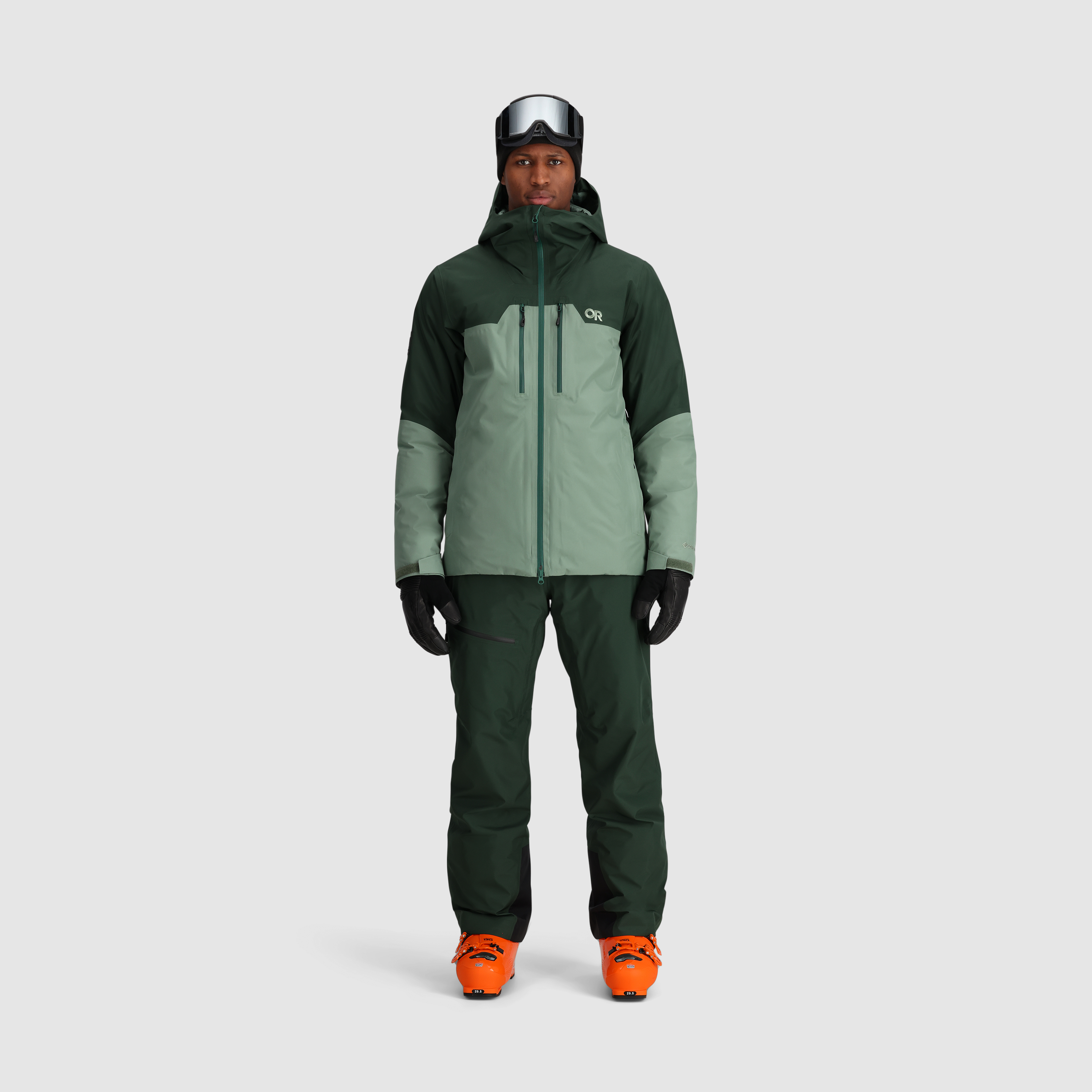 Men's Gore-Tex Ski Jacket with Insulation - Tungsten II Cold Weather