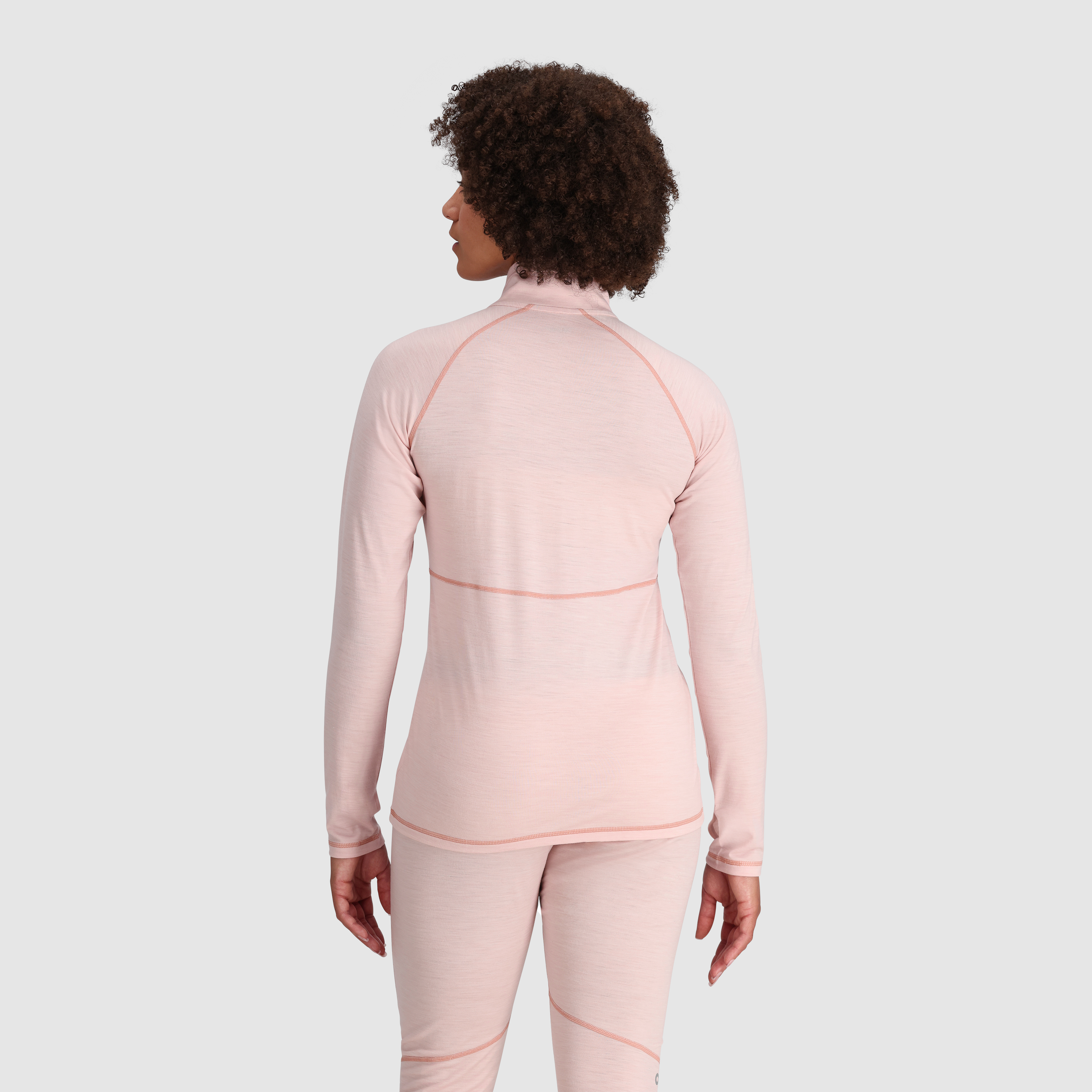 Women's Merino Wool Half Zip Base Layer - Alpine Onset 150