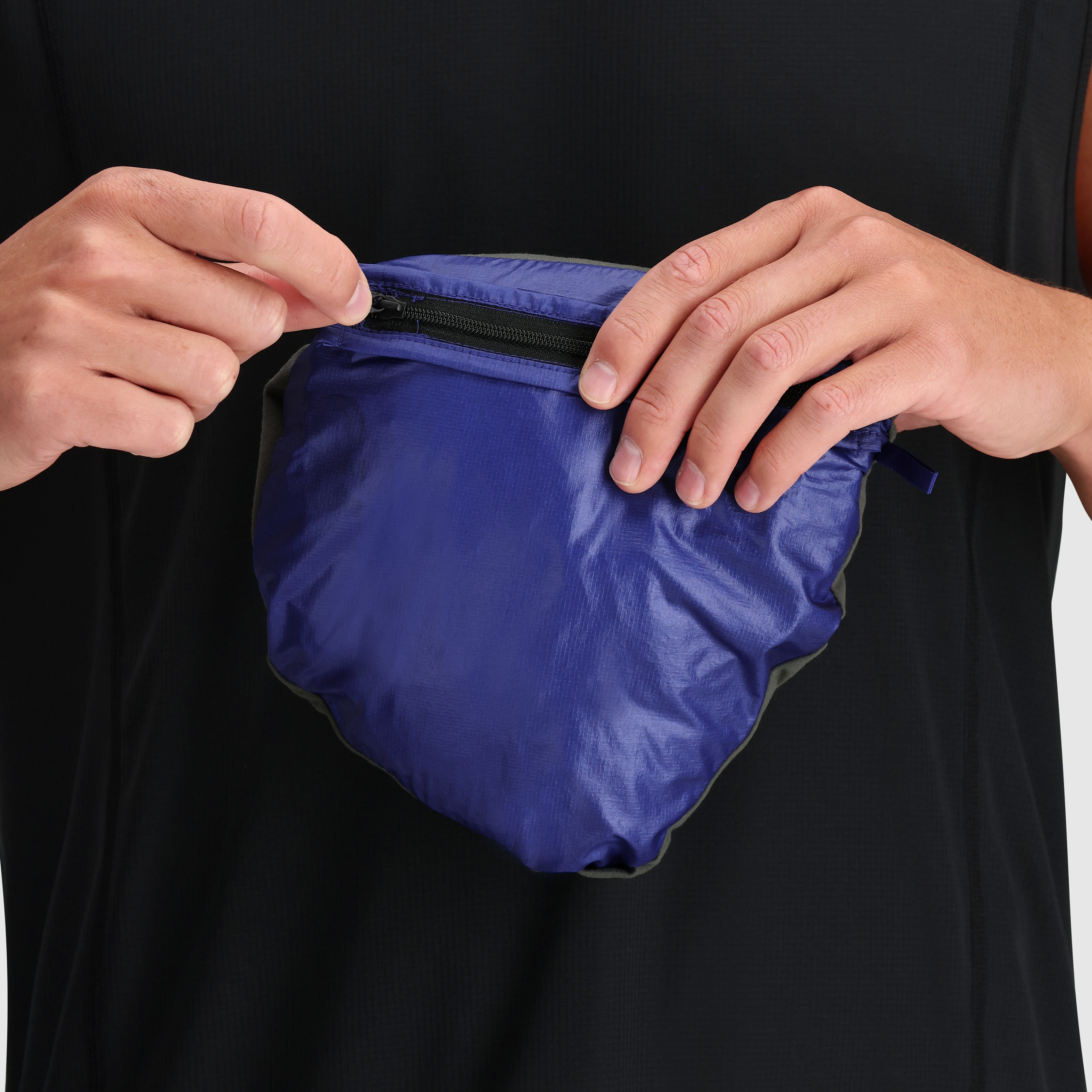 Men's Helium Windproof Hoodie for Hiking & Running