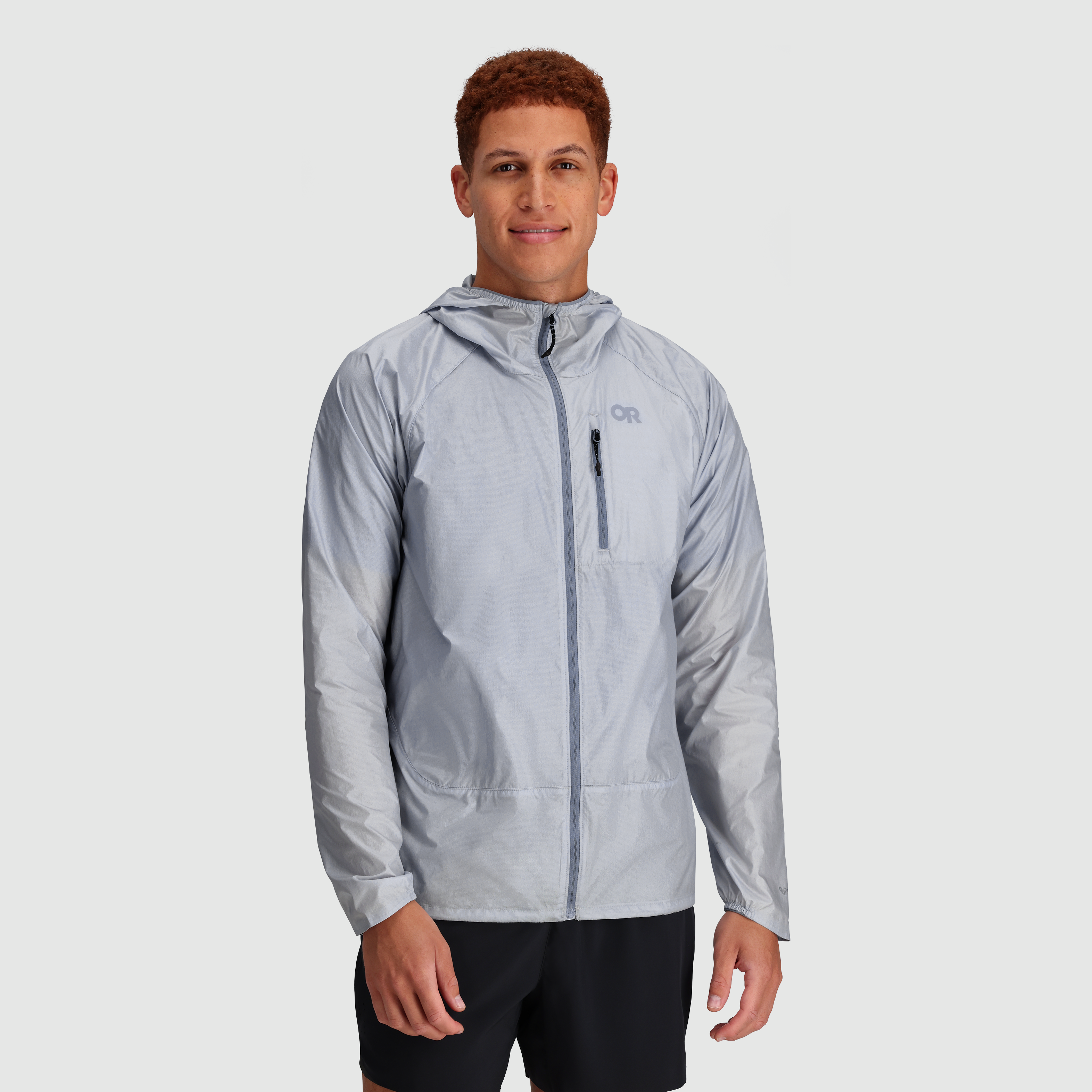 Men's Helium Windproof Hoodie for Hiking & Running