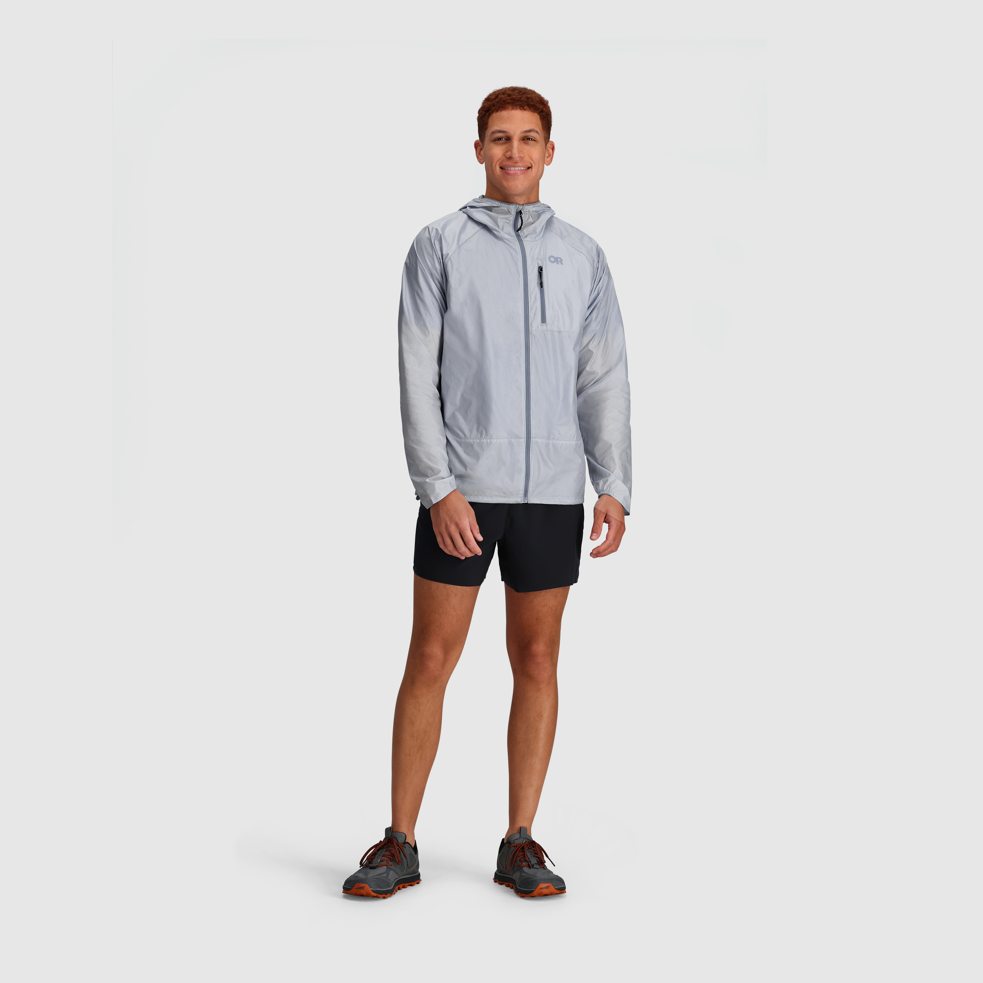 Men's Helium Windproof Hoodie for Hiking & Running