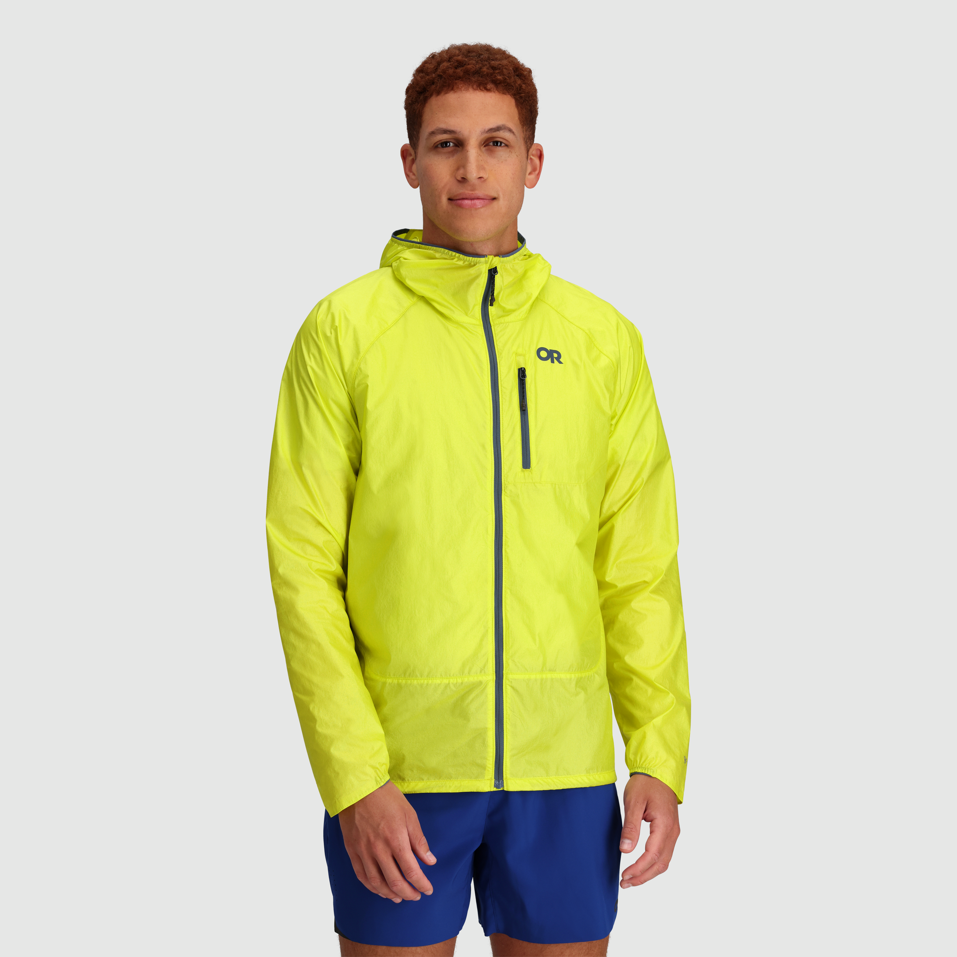 Men's Helium Windproof Hoodie for Hiking & Running