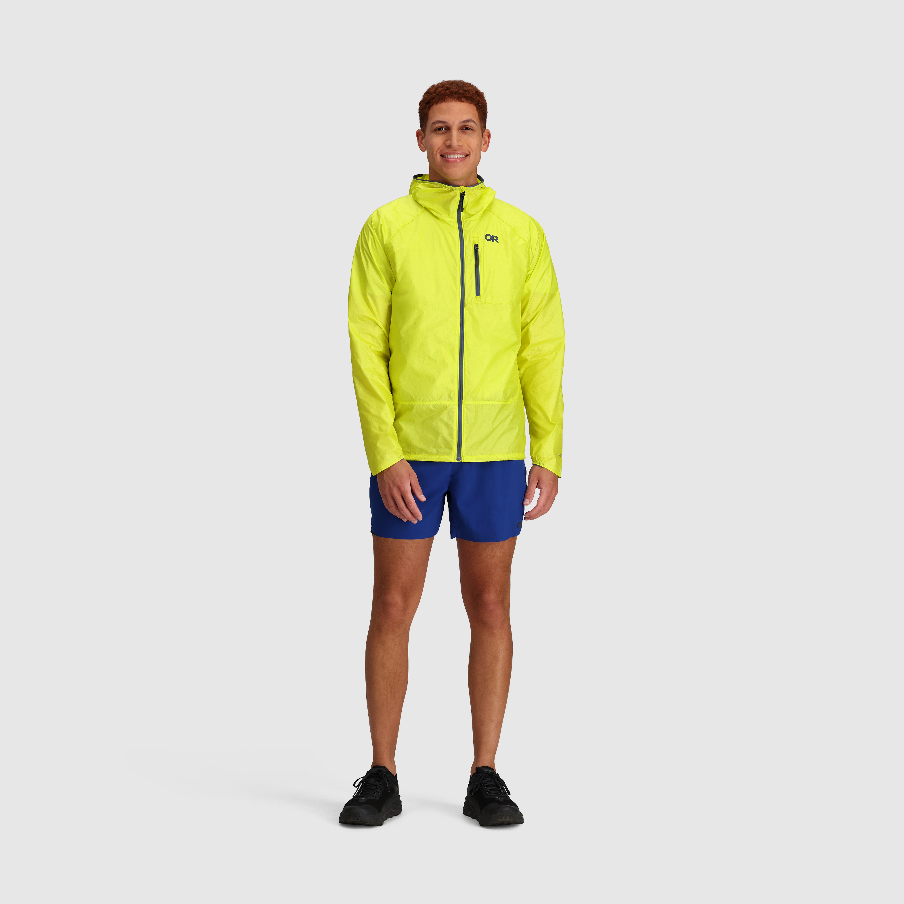 Men's Helium Windproof Hoodie for Hiking & Running