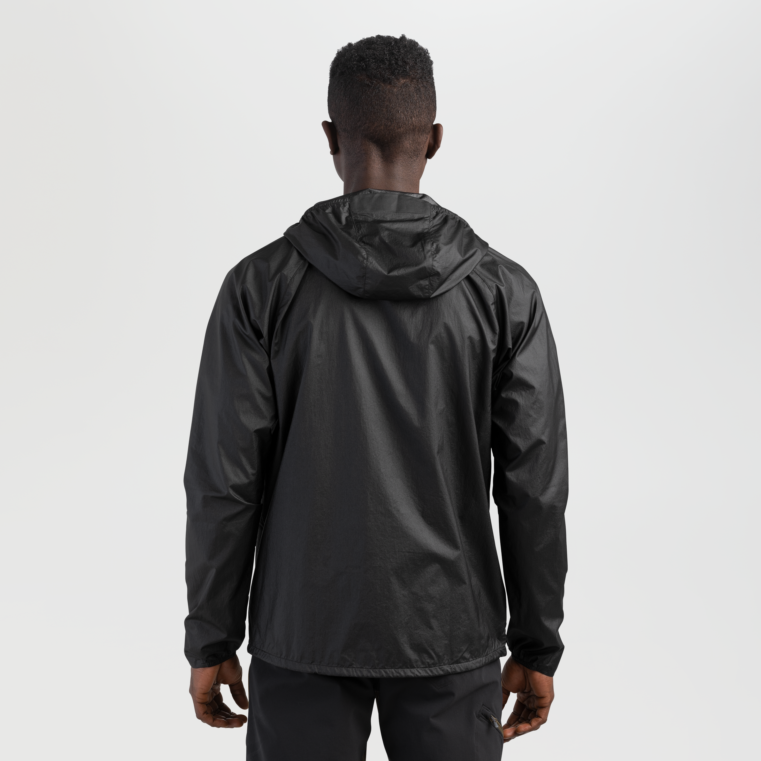 Men's Helium Windproof Hoodie for Hiking & Running
